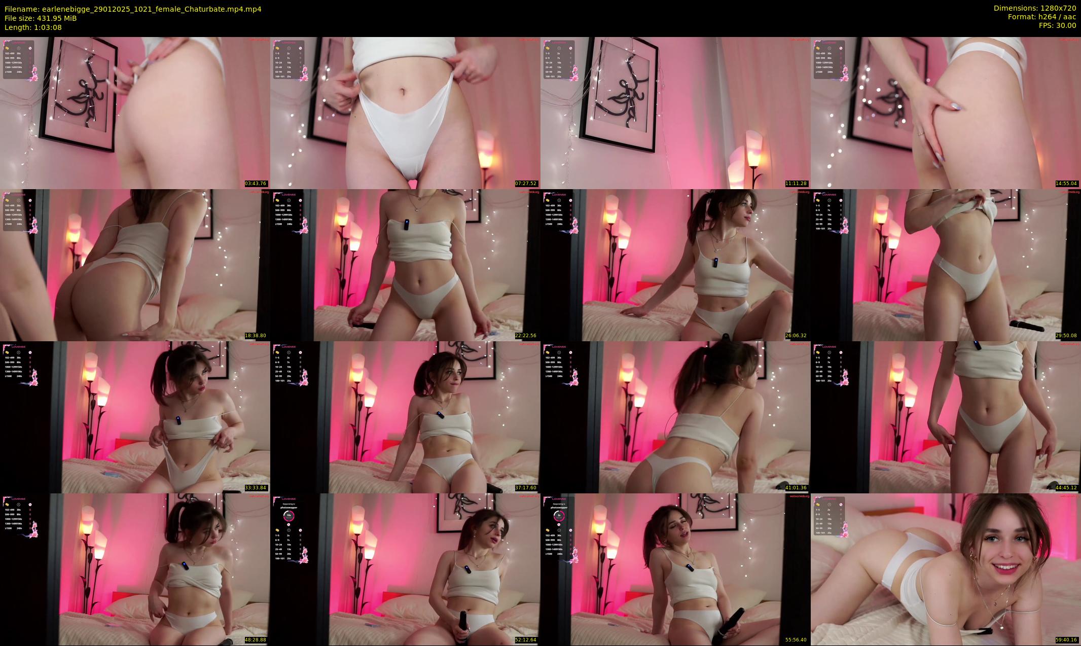 earlenebigge — 64 minute Chaturbate female cam show recording, 720p, Jan 29, 2025