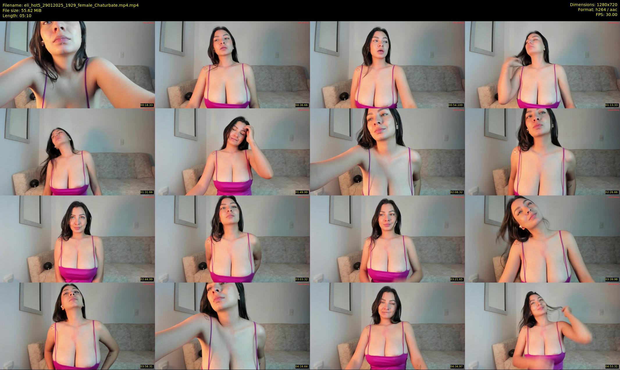 eli_hot5 — 6 minute Chaturbate female cam show recording, 720p, Jan 29, 2025