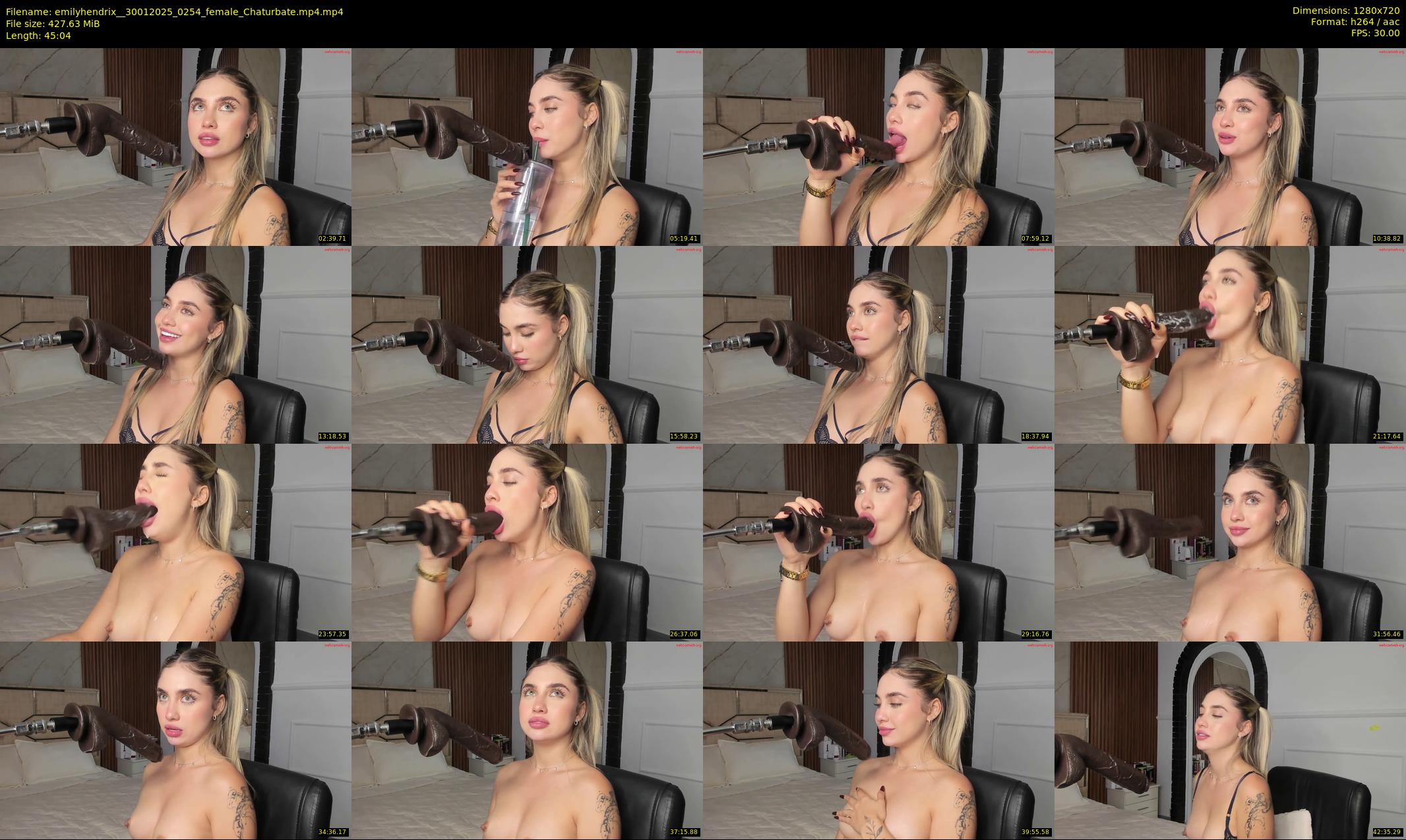 emilyhendrix_ — 46 minute Chaturbate couple cam show recording, 720p, Jan 30, 2025