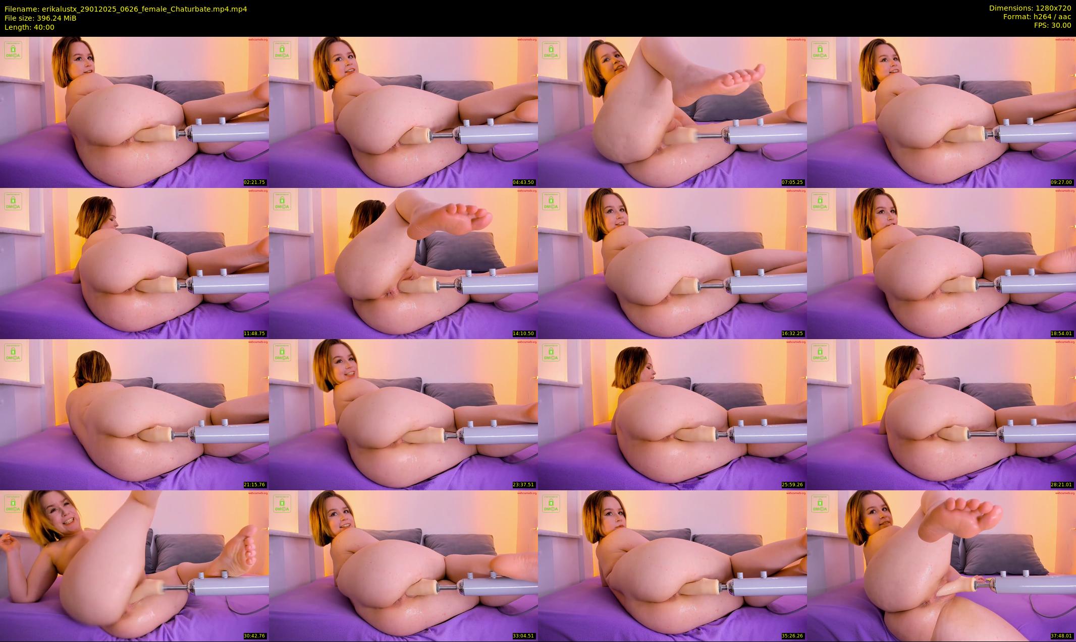 erikalustx — 40 minute Chaturbate female cam show recording, 720p, Jan 29, 2025