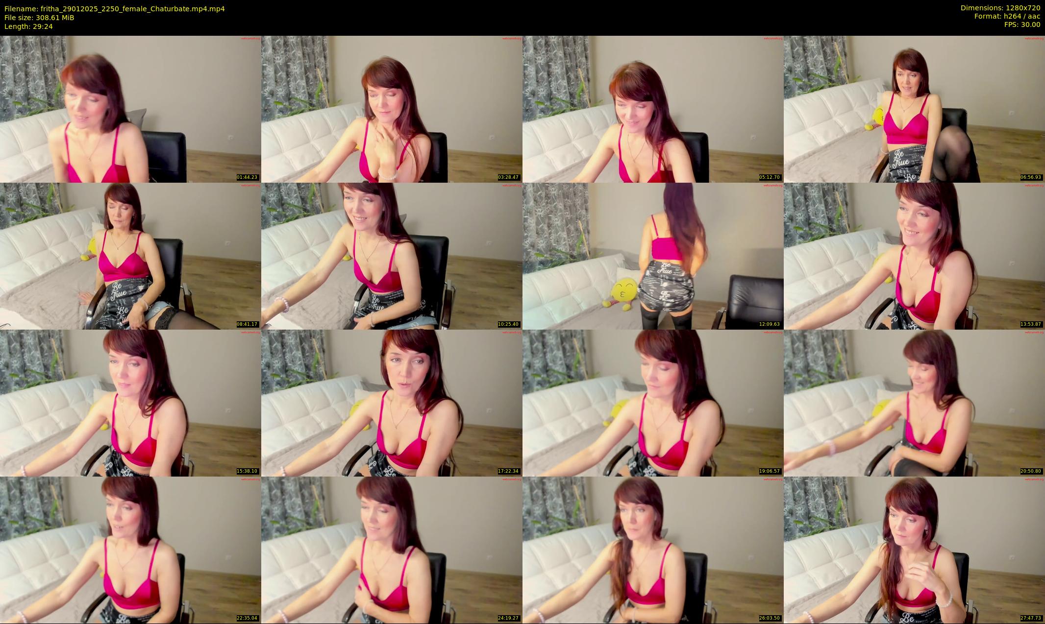 fritha — 30 minute Chaturbate female cam show recording, 720p, Jan 29, 2025