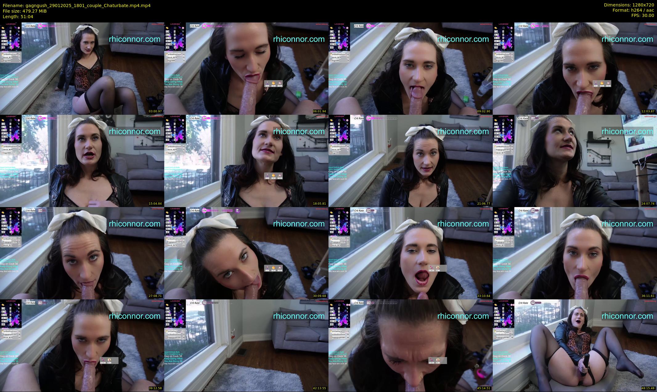 gagngush — 52 minute Chaturbate couple cam show recording, 720p, Jan 29, 2025