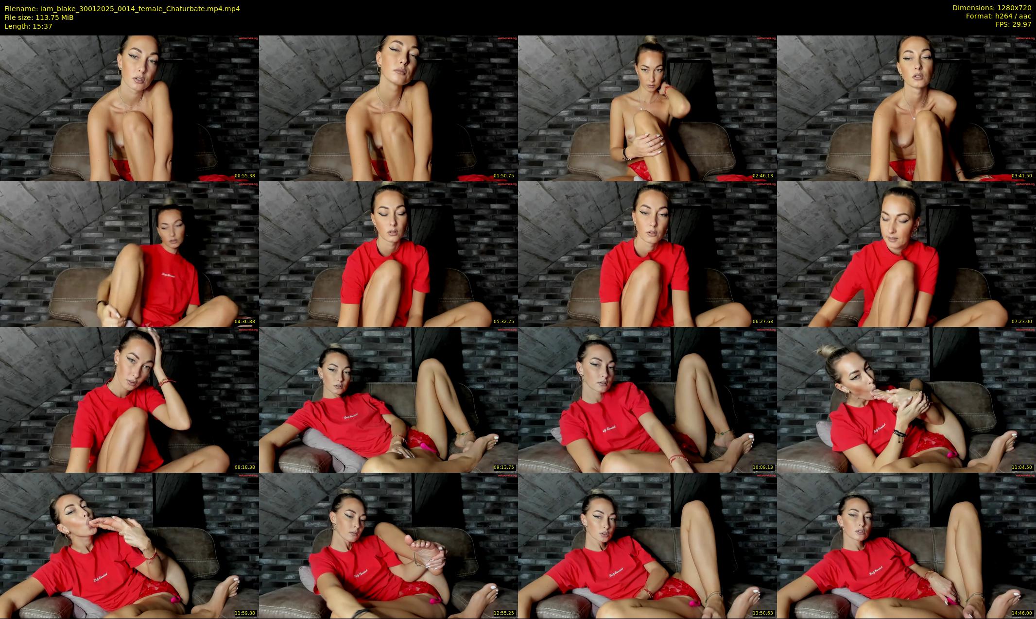 iam_blake — 16 minute Chaturbate female cam show recording, 720p, Jan 30, 2025