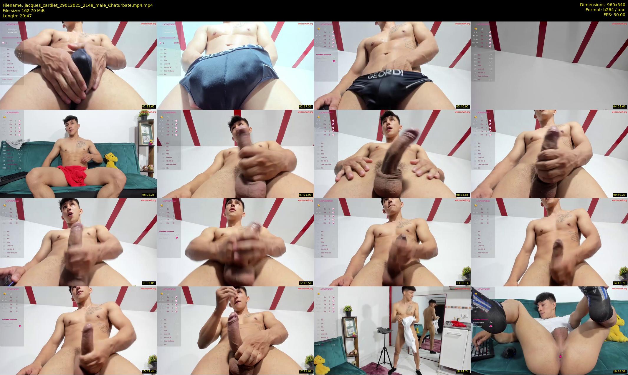 jacques_cardiet — 21 minute Chaturbate male cam show recording, 480p, Jan 29, 2025