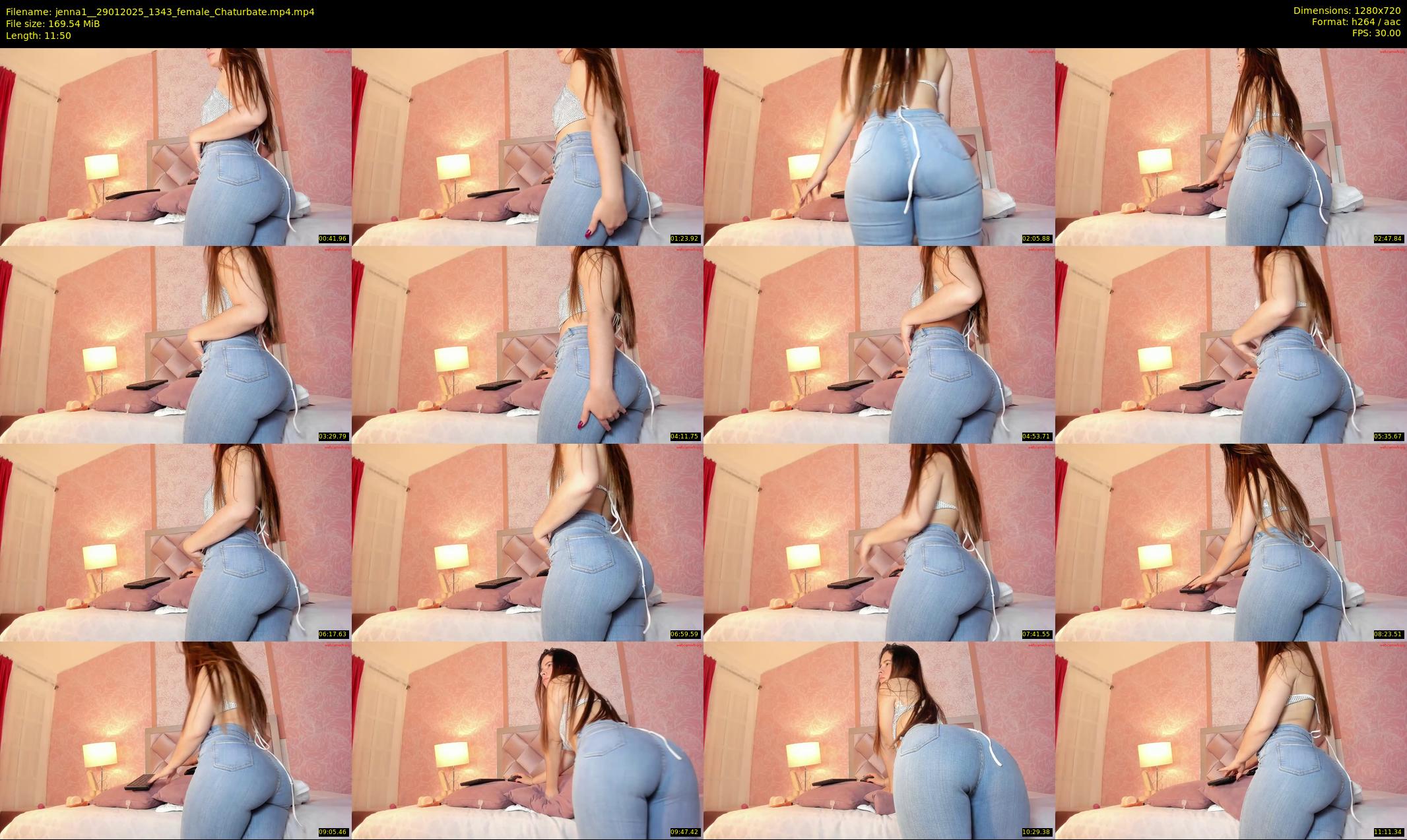 jenna1_ — 12 minute Chaturbate female cam show recording, 720p, Jan 29, 2025