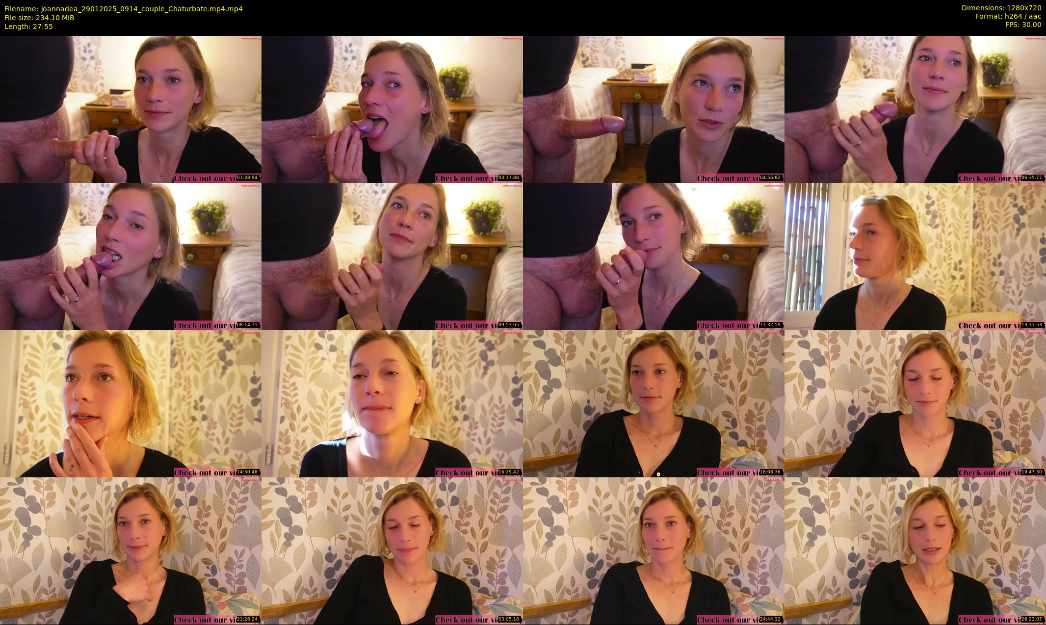 joannadea — 28 minute Chaturbate female cam show recording, 720p, Jan 29, 2025