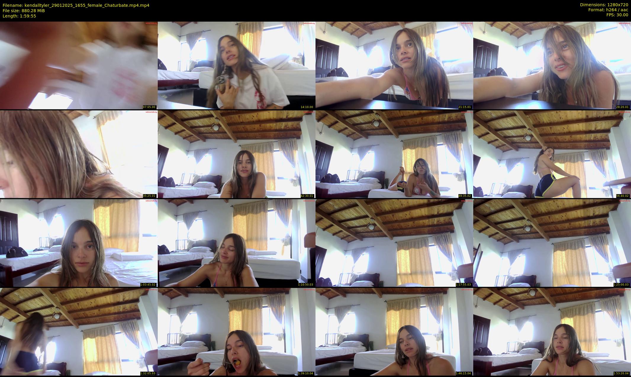 kendalltyler — 120 minute Chaturbate female cam show recording, 720p, Jan 29, 2025