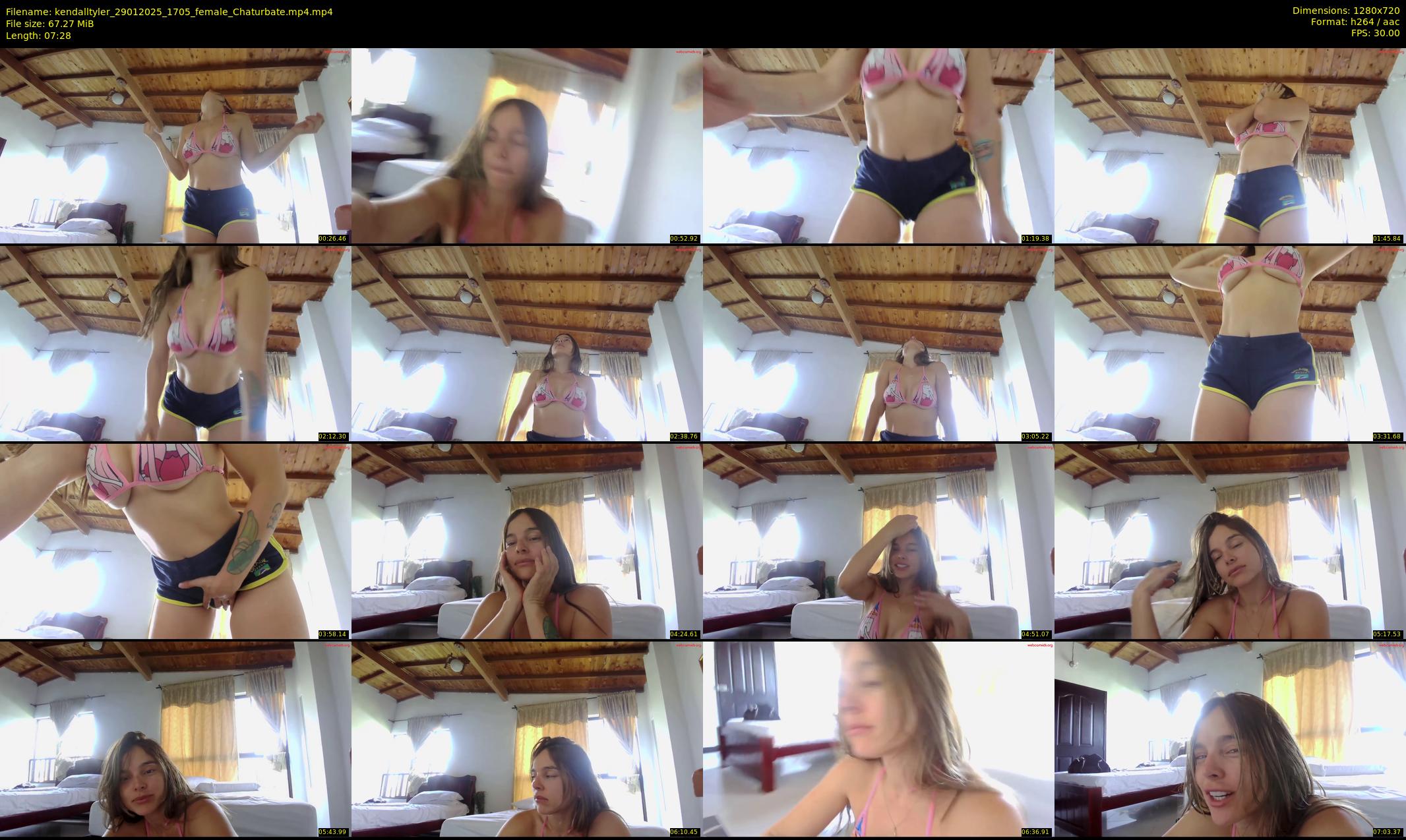 kendalltyler — 8 minute Chaturbate female cam show recording, 720p, Jan 29, 2025