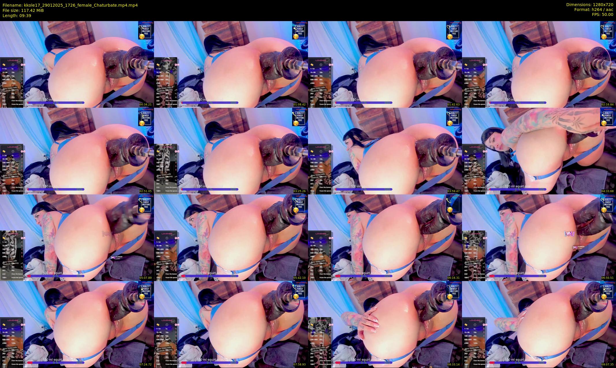 kkole17 — 10 minute Chaturbate female cam show recording, 720p, Jan 29, 2025