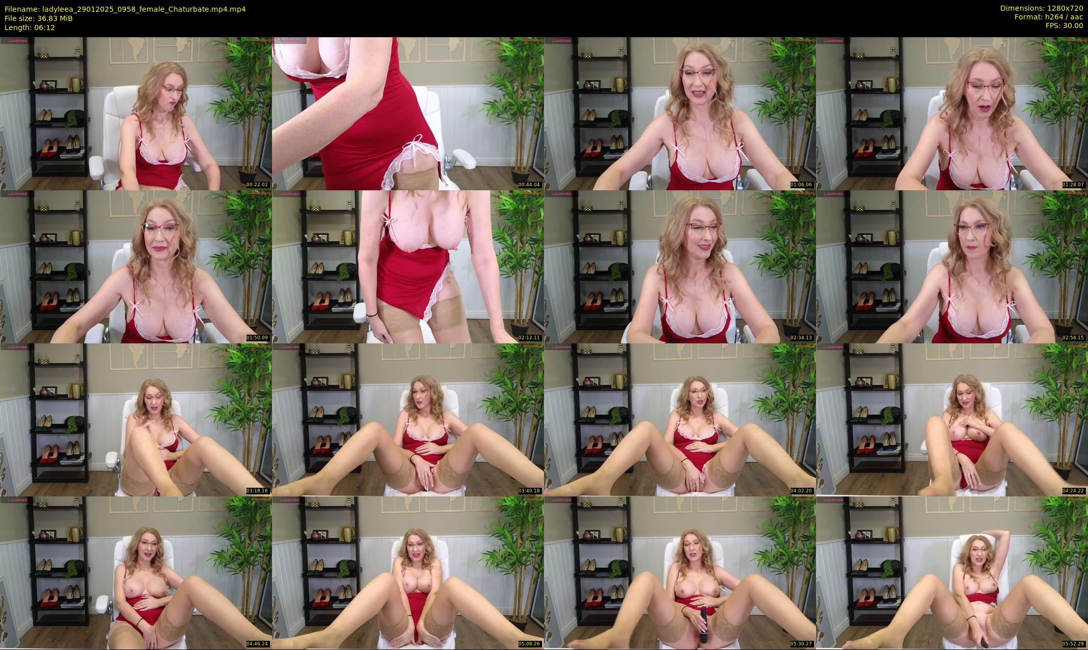 ladyleea — 7 minute Chaturbate female cam show recording, 720p, Jan 29, 2025