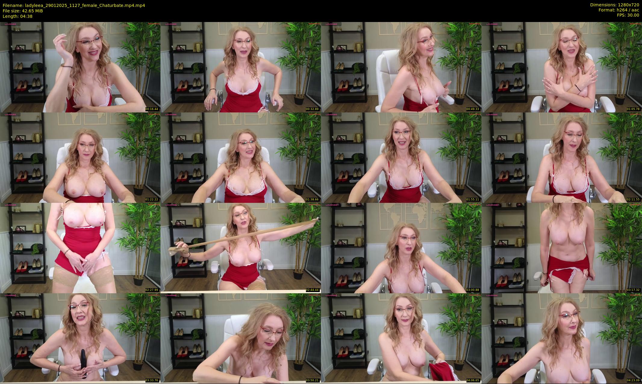 ladyleea — 5 minute Chaturbate female cam show recording, 720p, Jan 29, 2025