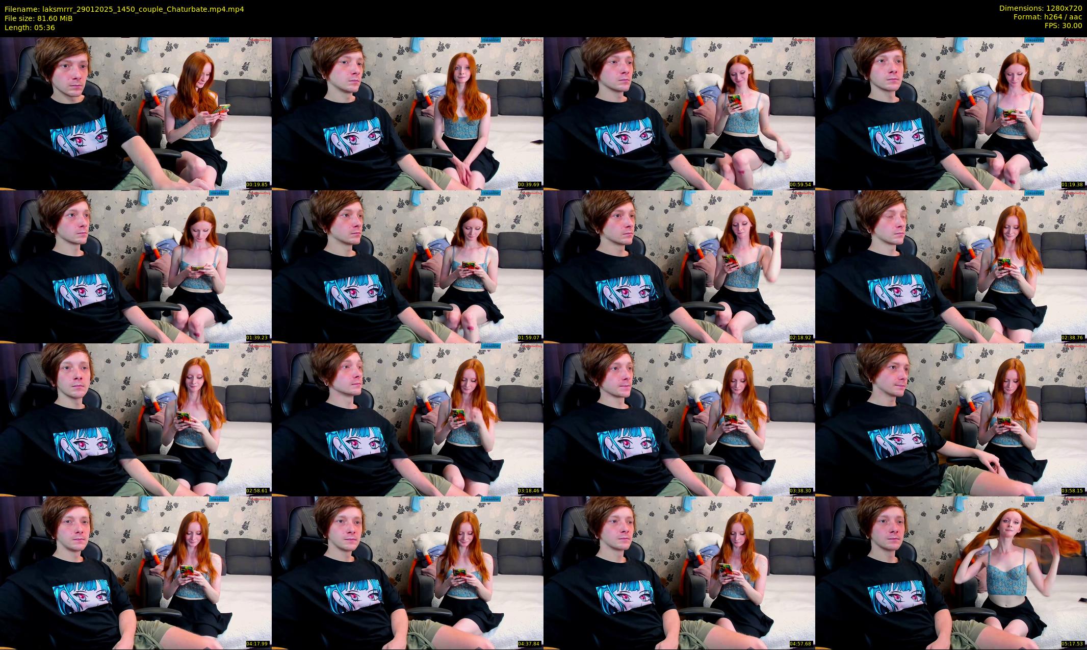 laksmrrr — 6 minute Chaturbate couple cam show recording, 720p, Jan 29, 2025