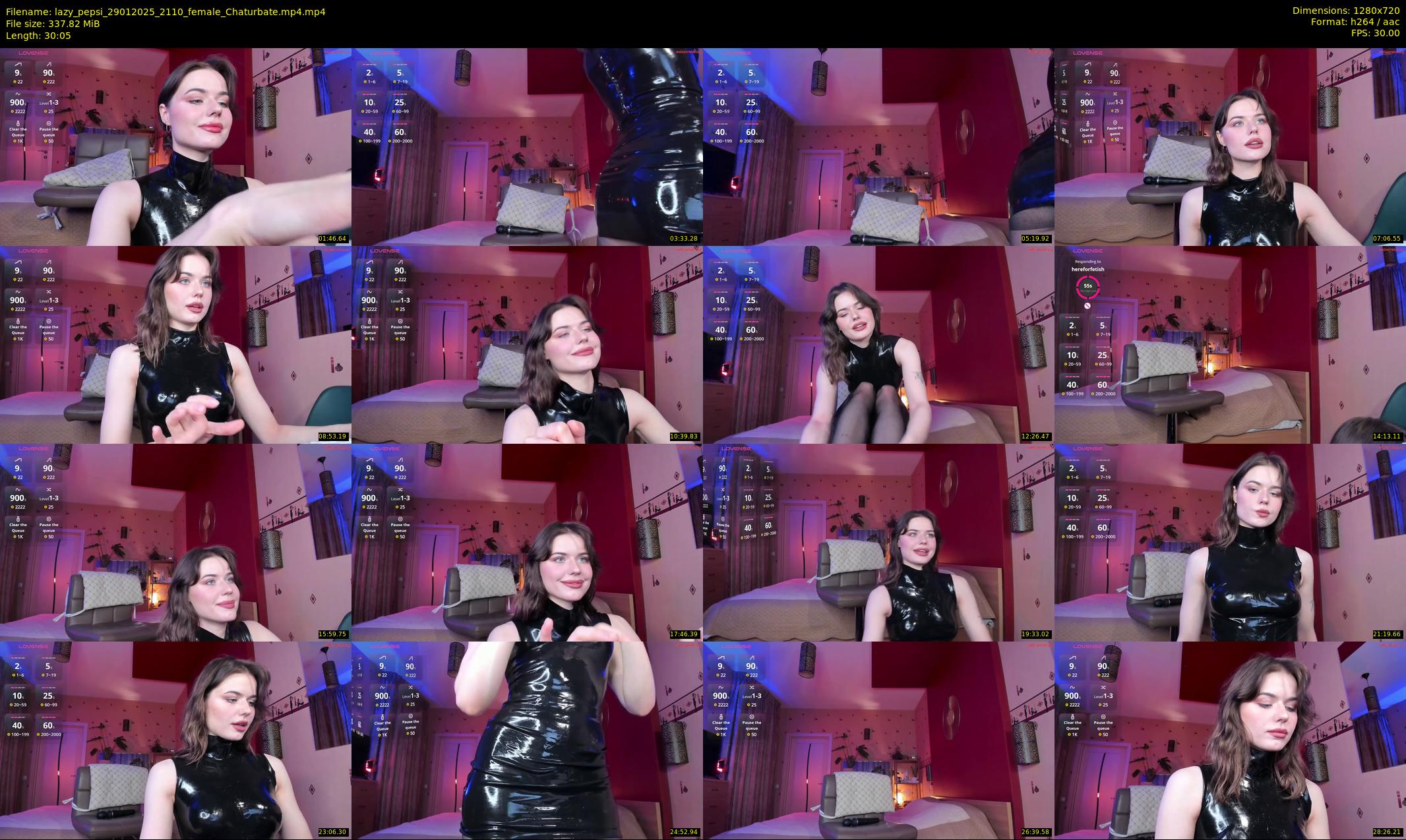lazy_pepsi — 31 minute Chaturbate female cam show recording, 720p, Jan 29, 2025