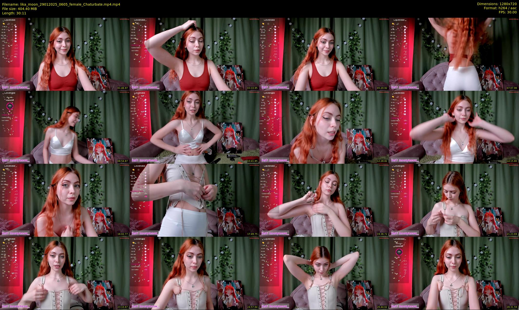 lika_moon — 31 minute Chaturbate female cam show recording, 720p, Jan 29, 2025