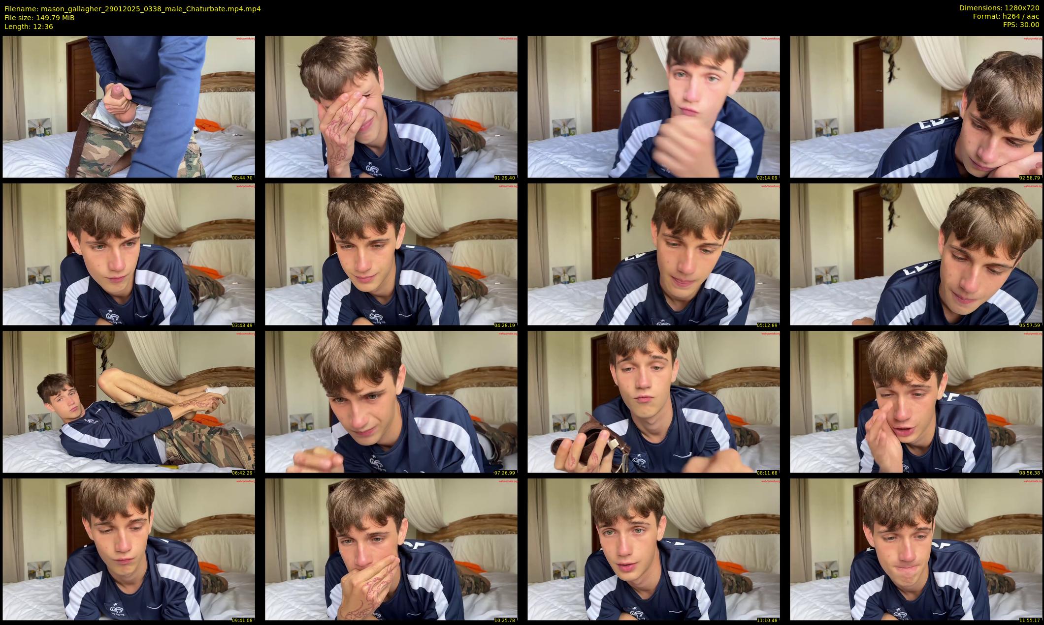 mason_gallagher — 13 minute Chaturbate male cam show recording, 720p, Jan 29, 2025