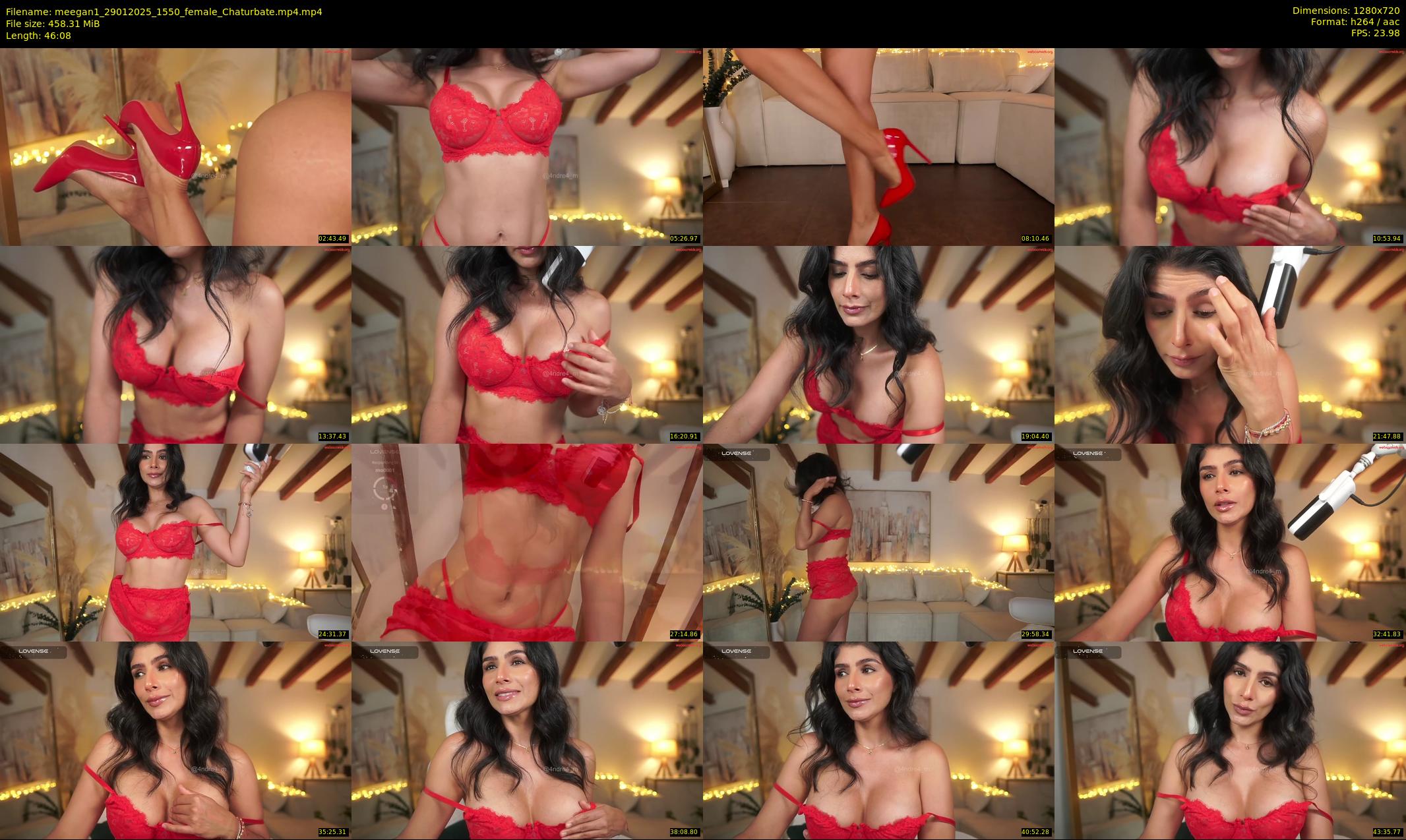 meegan1 — 47 minute Chaturbate female cam show recording, 720p, Jan 29, 2025