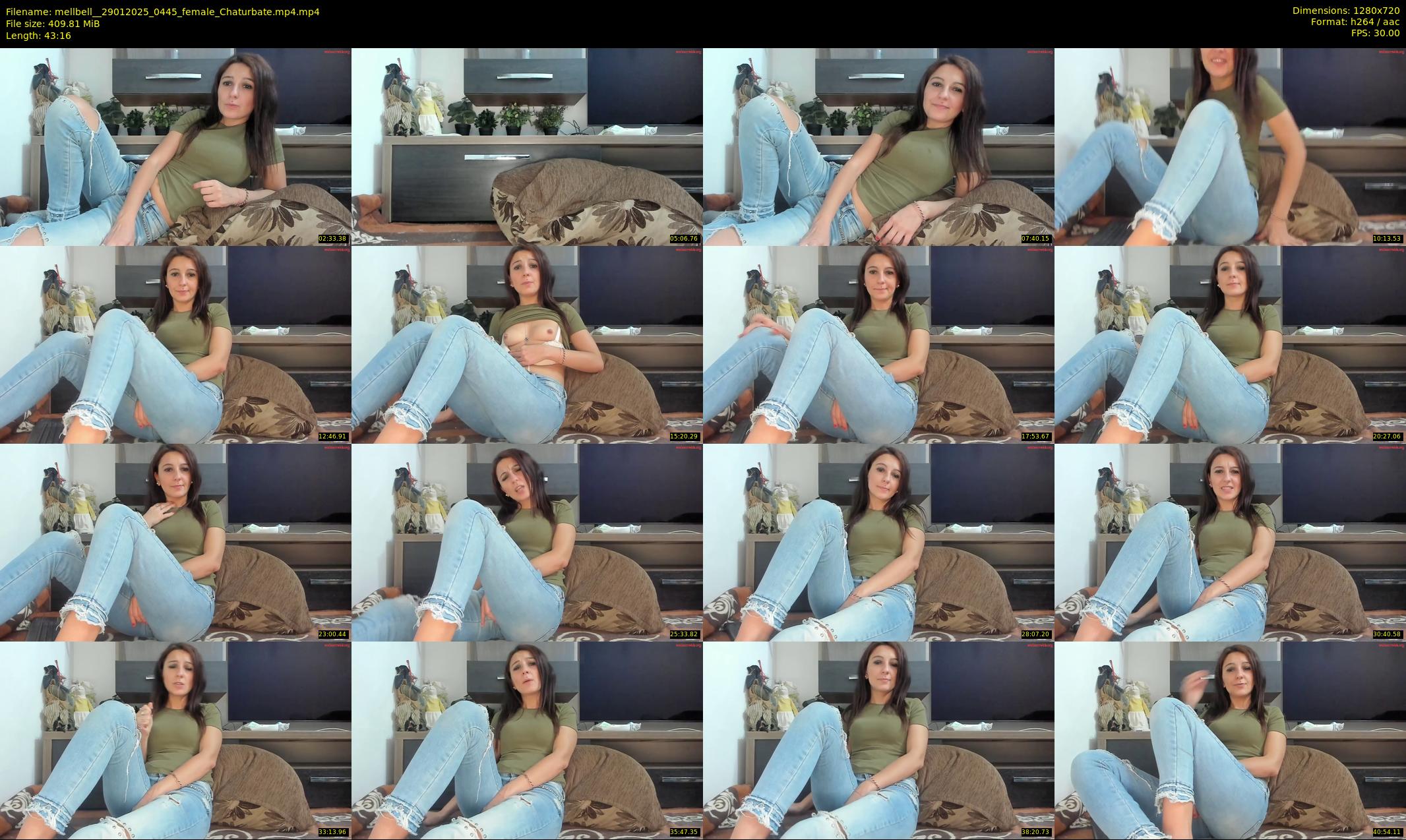 mellbell_ — 44 minute Chaturbate female cam show recording, 720p, Jan 29, 2025