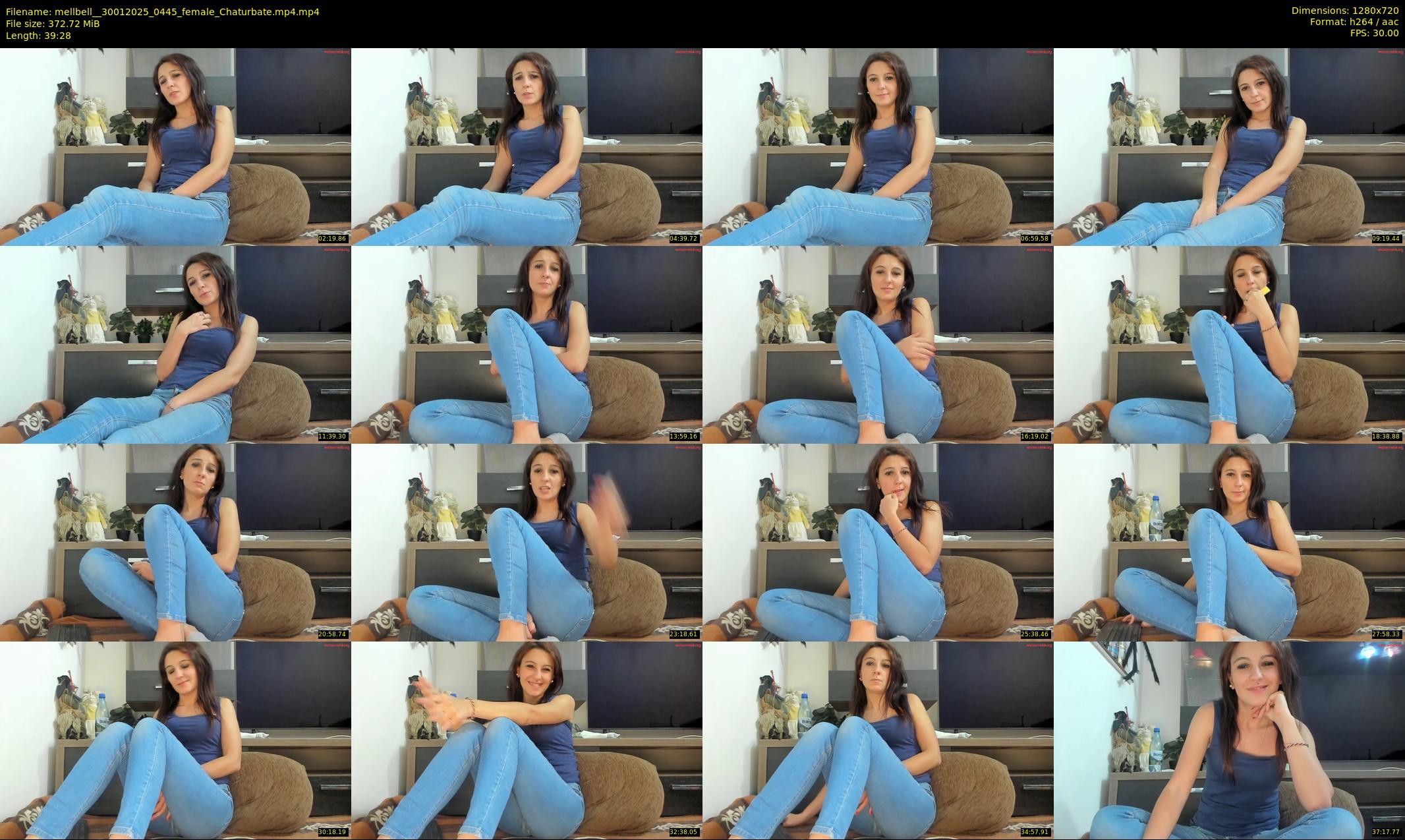 mellbell_ — 40 minute Chaturbate female cam show recording, 720p, Jan 30, 2025