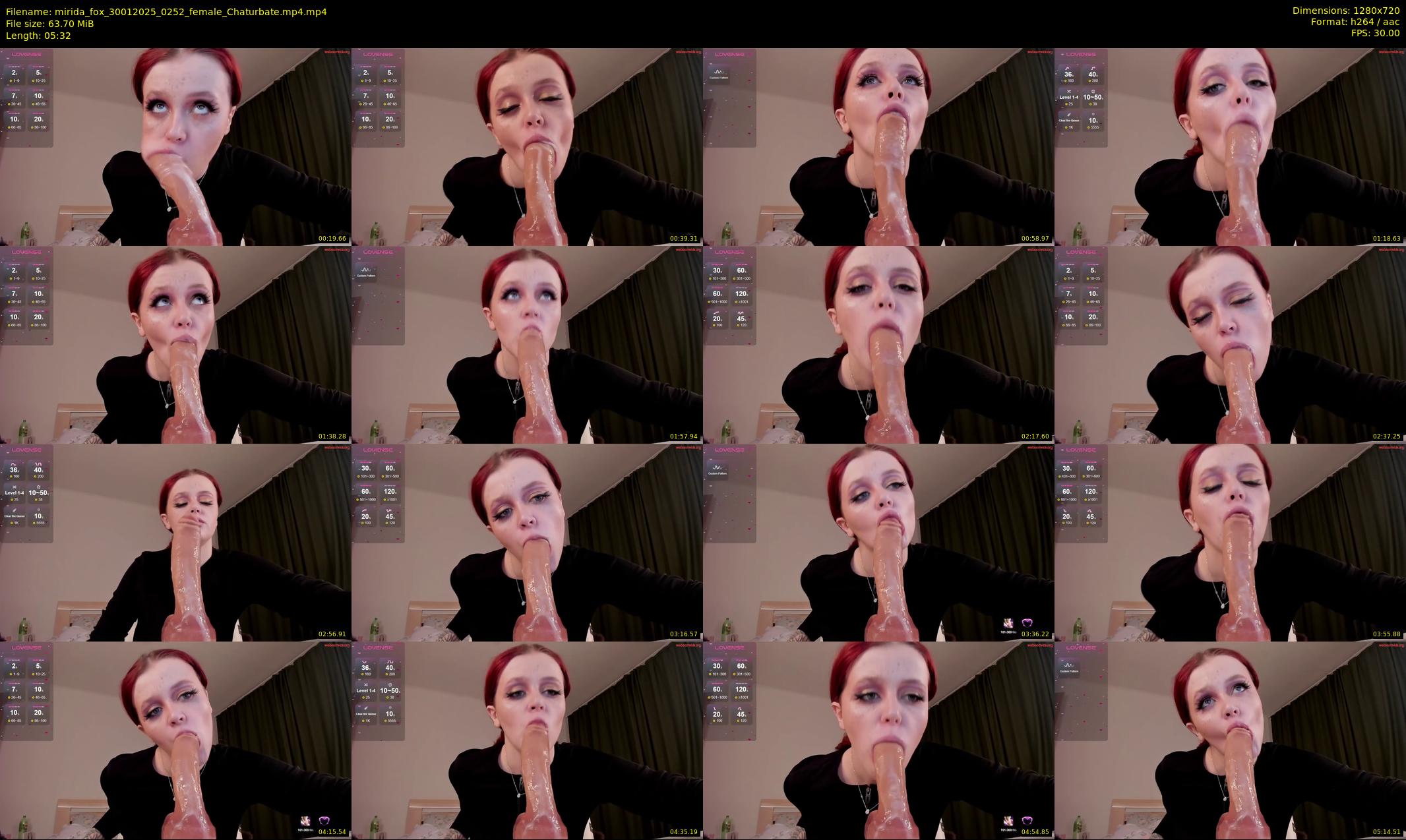 mirida_fox — 6 minute Chaturbate female cam show recording, 720p, Jan 30, 2025