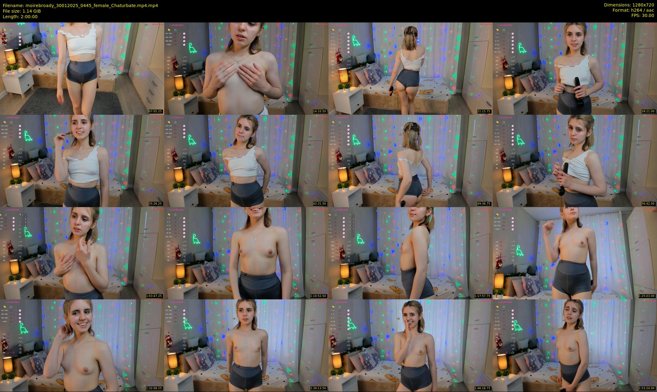 moirebroady — 120 minute Chaturbate female cam show recording, 720p, Jan 30, 2025