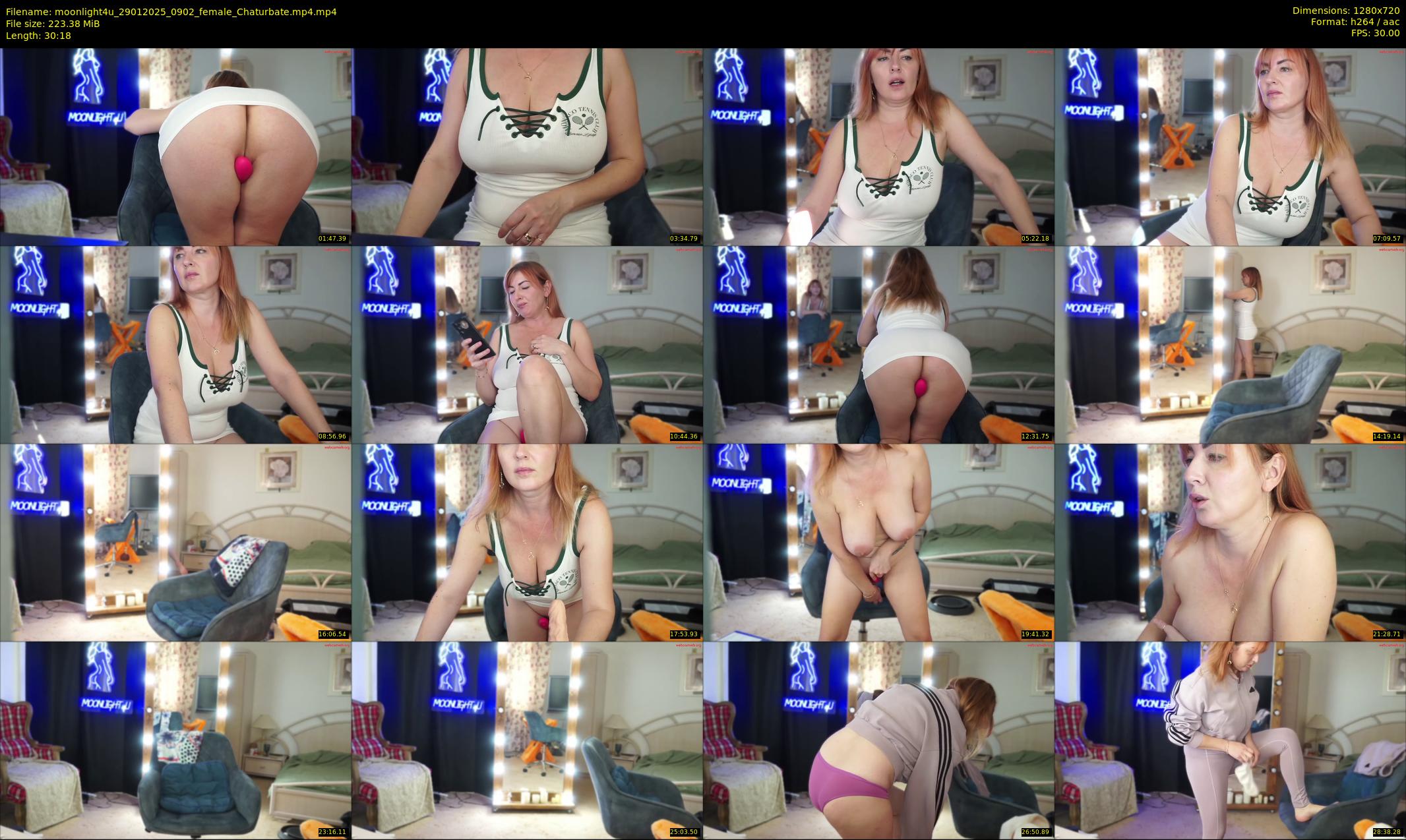 moonlight4u — 31 minute Chaturbate female cam show recording, 720p, Jan 29, 2025