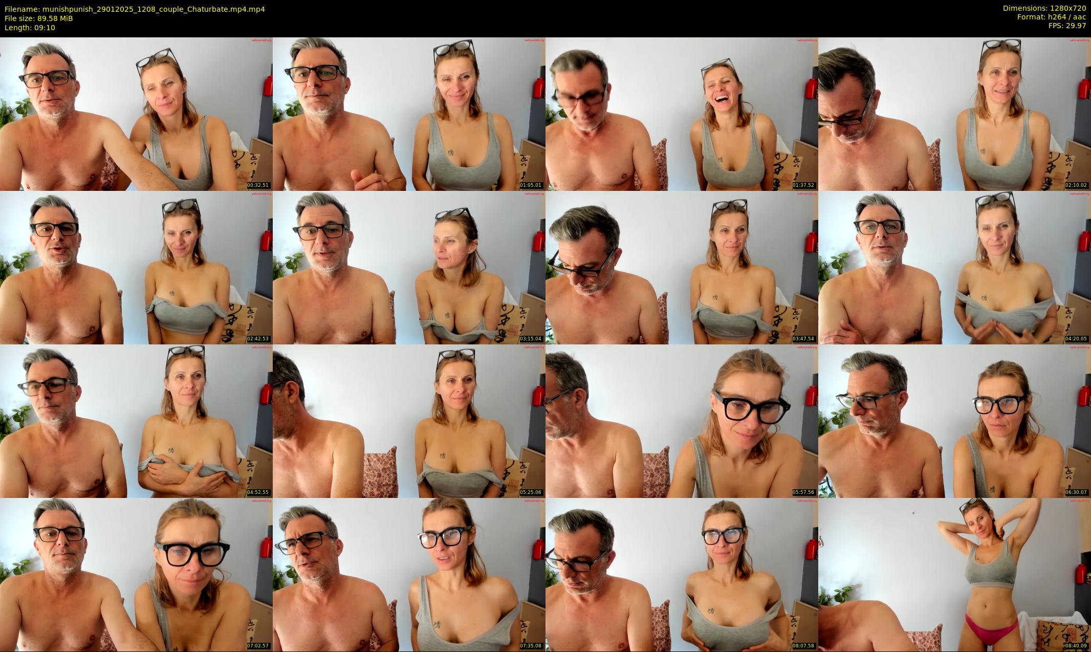 munishpunish — 10 minute Chaturbate couple cam show recording, 720p, Jan 29, 2025