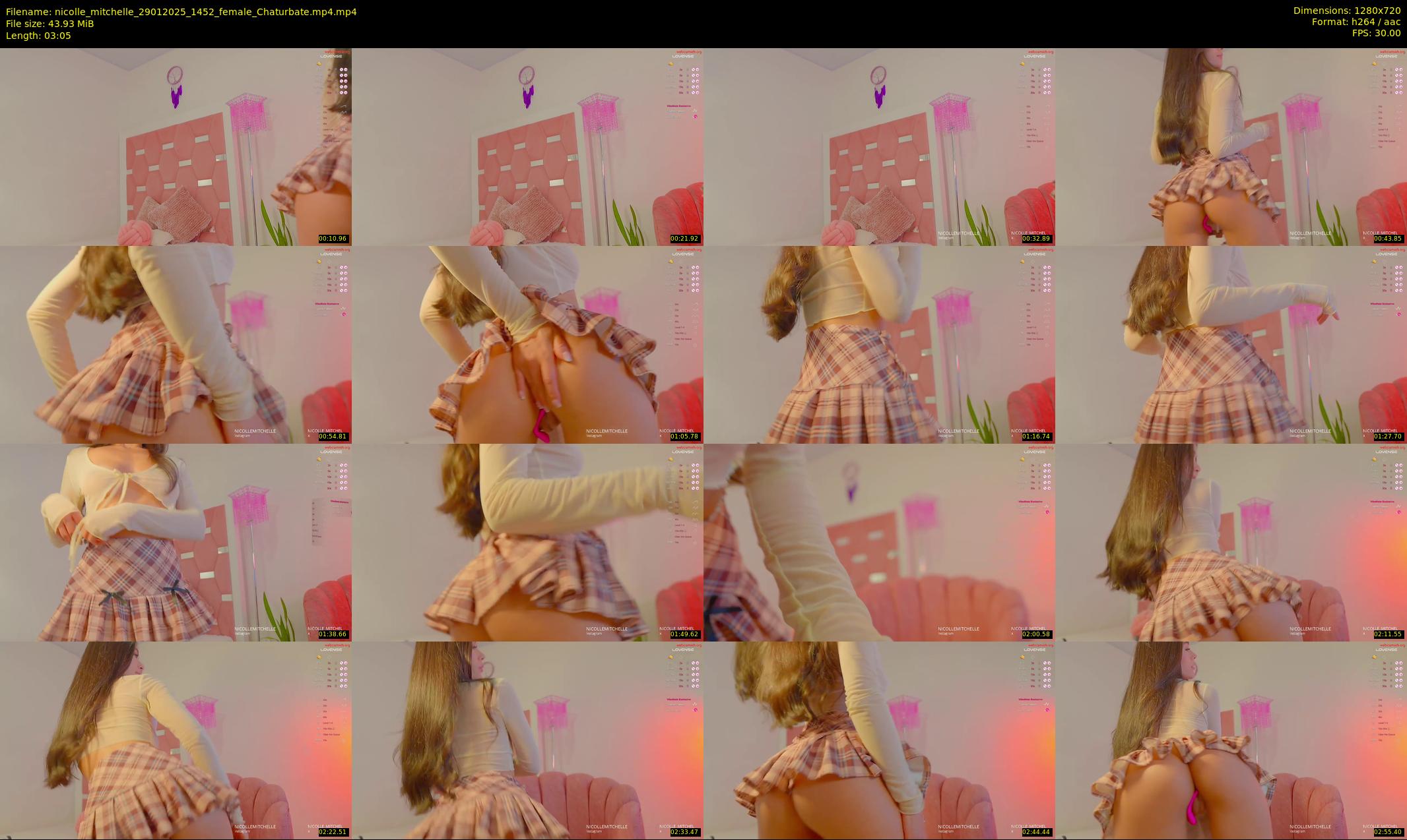 nicolle_mitchelle — 4 minute Chaturbate female cam show recording, 720p, Jan 29, 2025