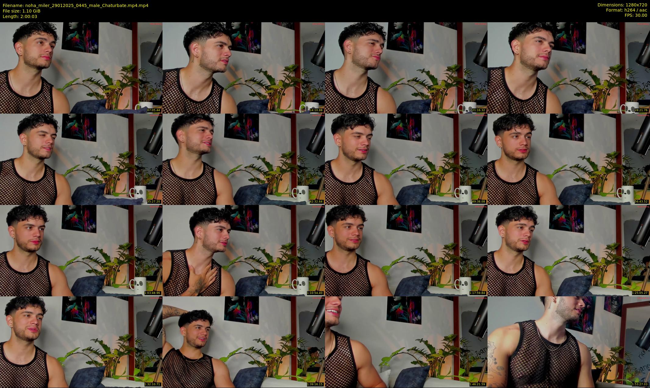 noha_miler — 121 minute Chaturbate male cam show recording, 720p, Jan 29, 2025