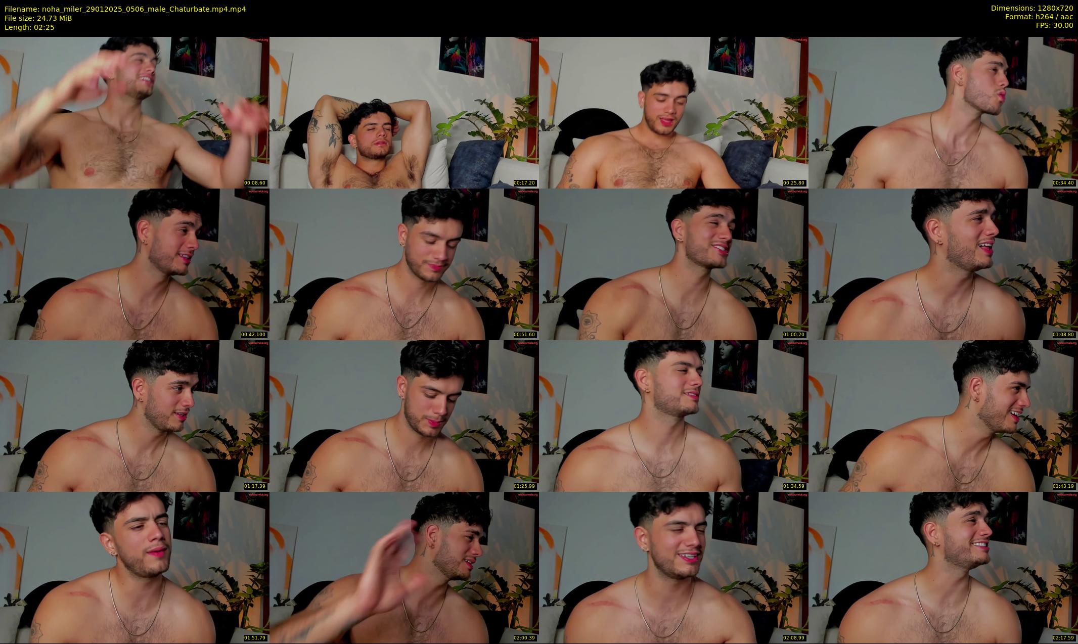noha_miler — 3 minute Chaturbate male cam show recording, 720p, Jan 29, 2025