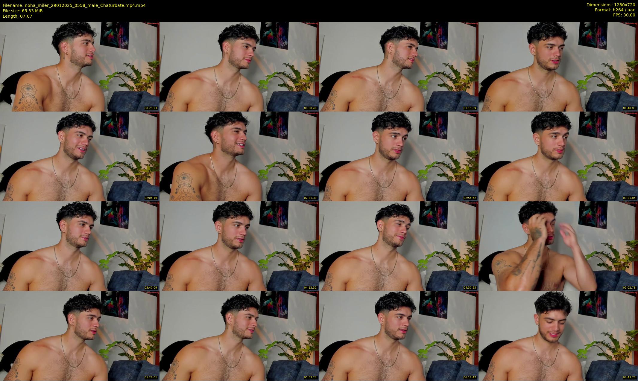 noha_miler — 8 minute Chaturbate male cam show recording, 720p, Jan 29, 2025