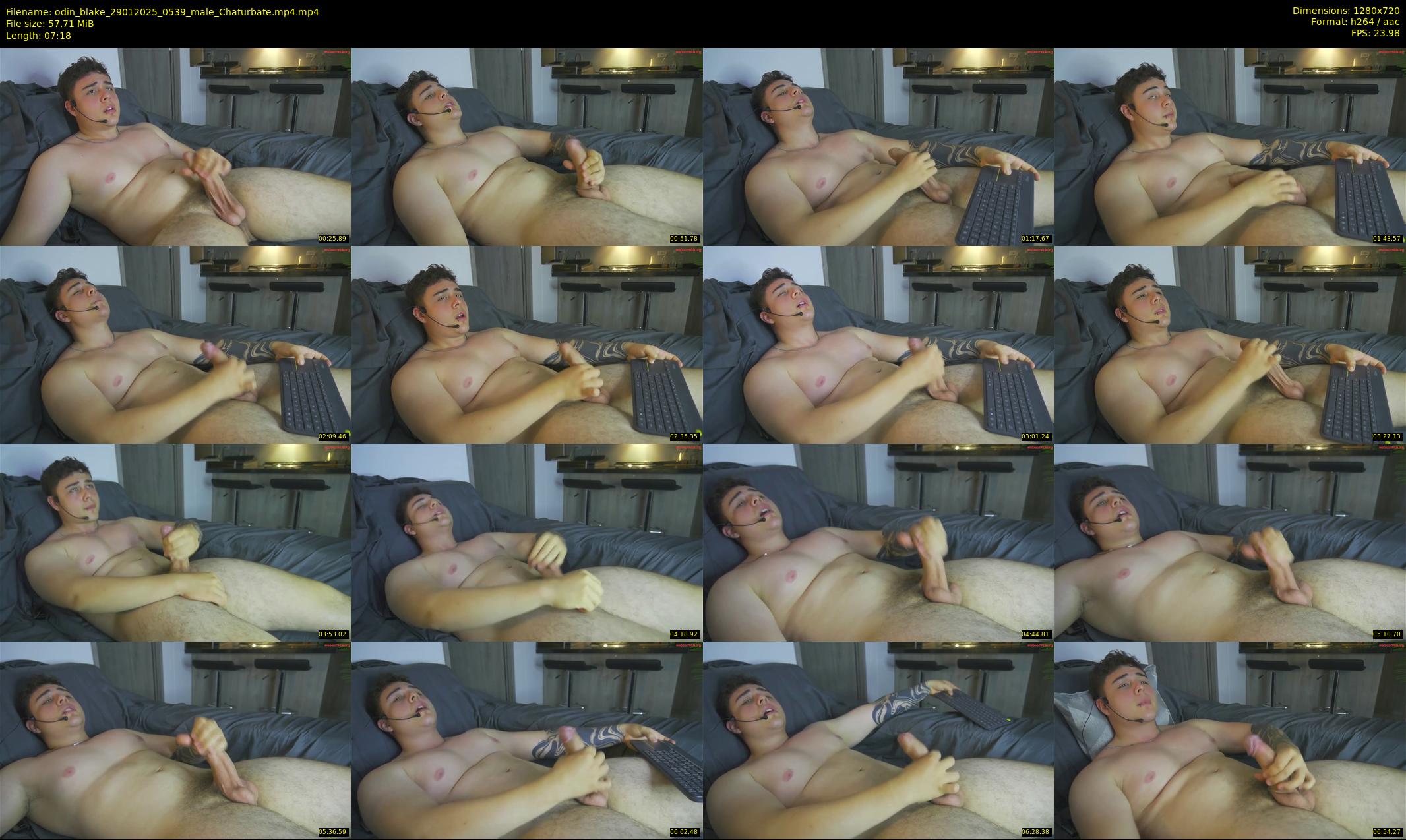 odin_blake — 8 minute Chaturbate male cam show recording, 720p, Jan 29, 2025