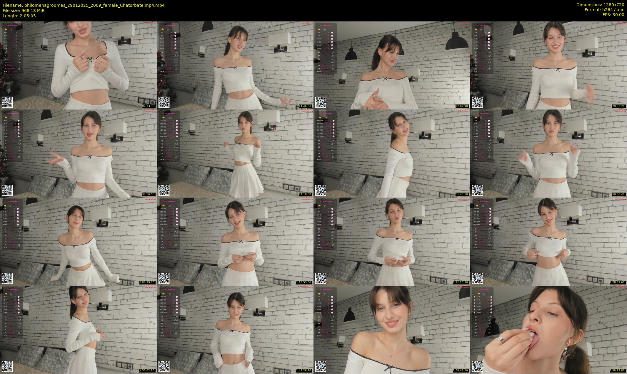 philomenagroomes — 126 minute Chaturbate female cam show recording, 720p, Jan 29, 2025