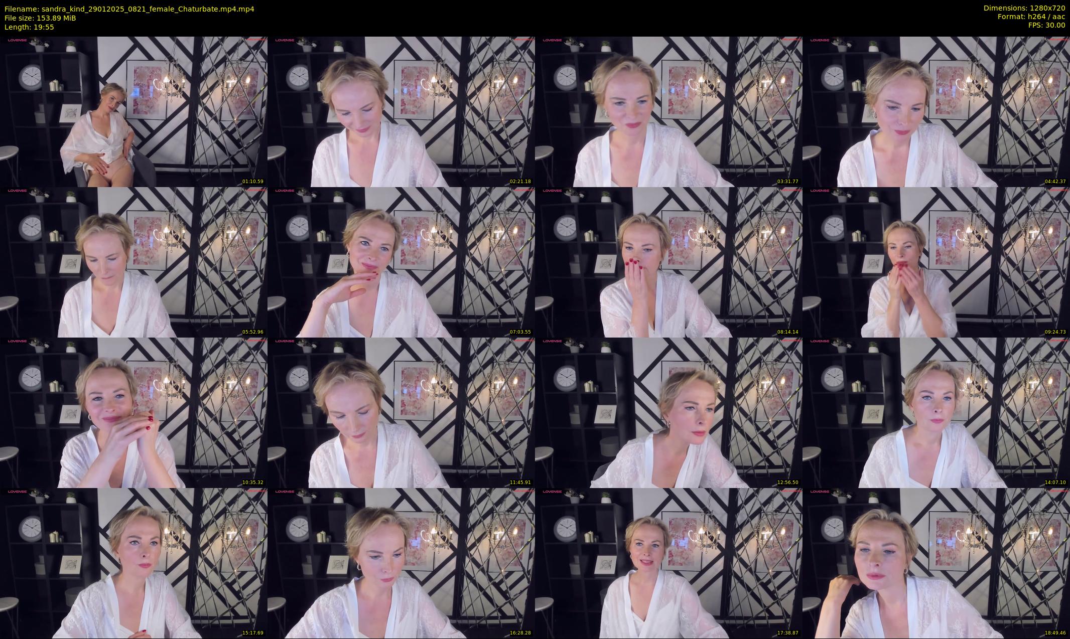 sandra_kind — 20 minute Chaturbate female cam show recording, 720p, Jan 29, 2025