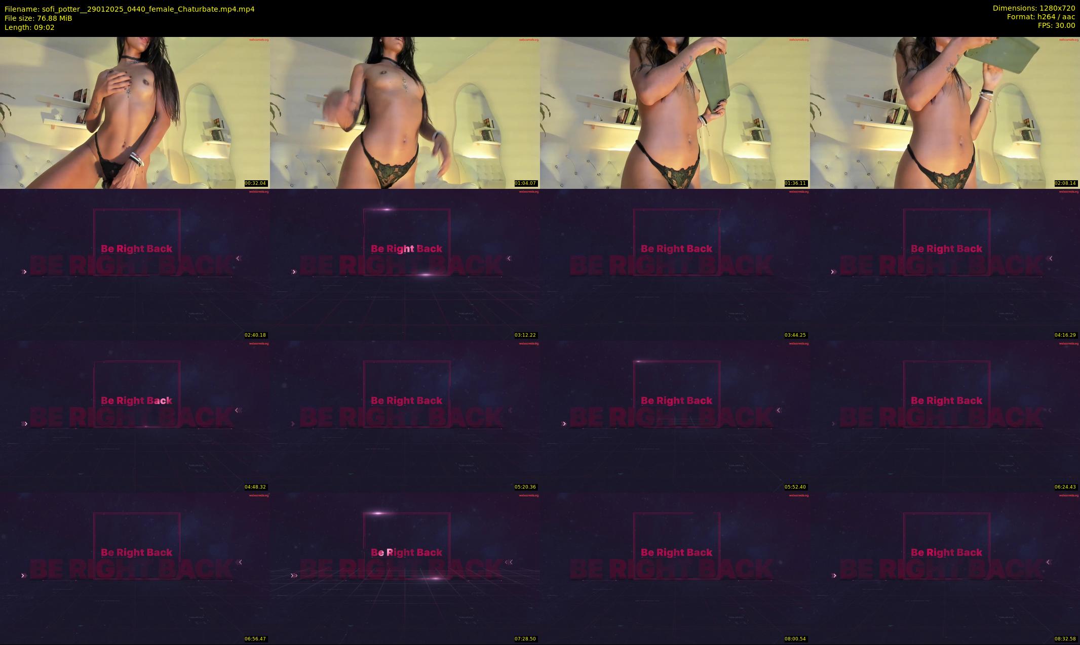 sofi_potter_ — 10 minute Chaturbate female cam show recording, 720p, Jan 29, 2025