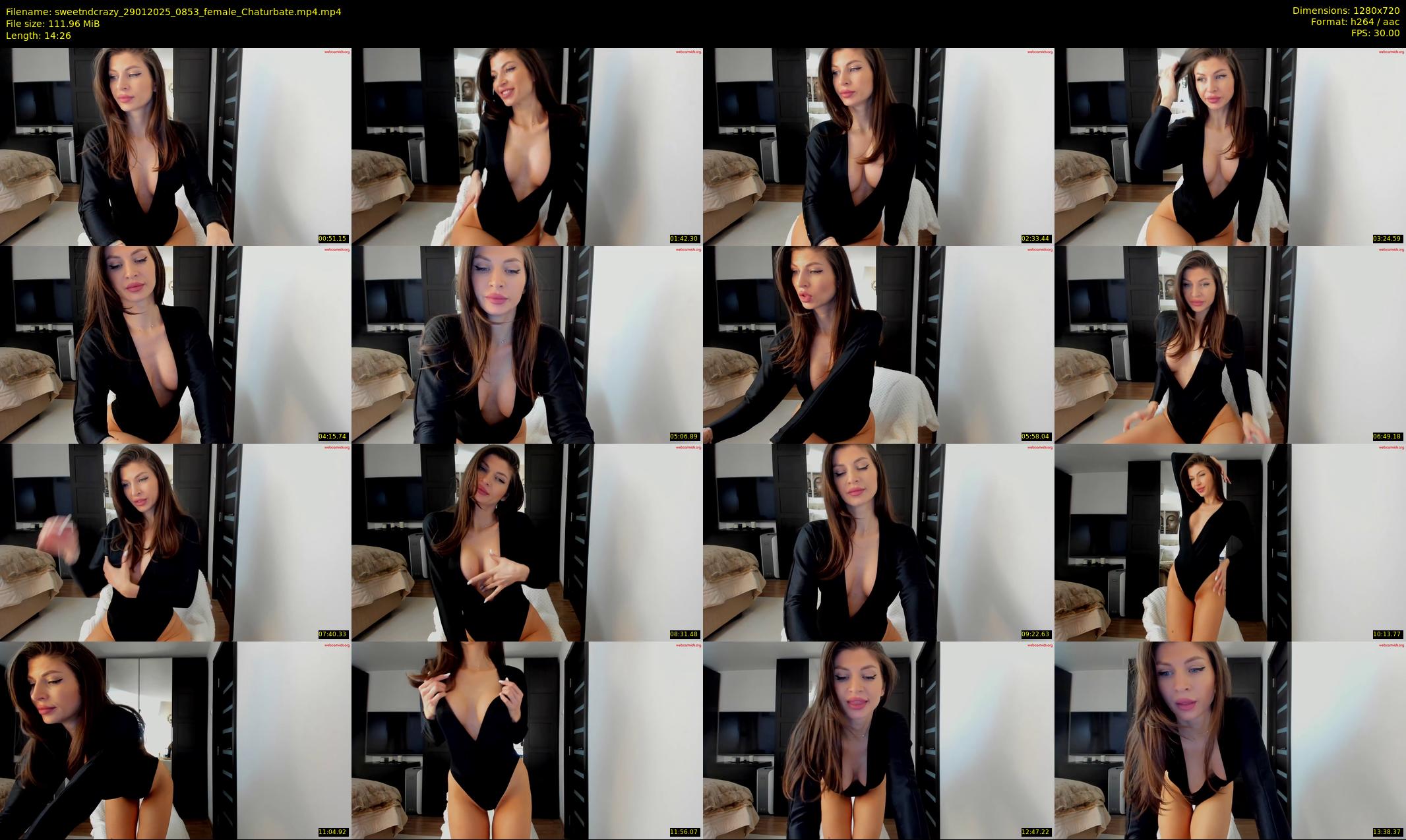 sweetndcrazy — 15 minute Chaturbate female cam show recording, 720p, Jan 29, 2025