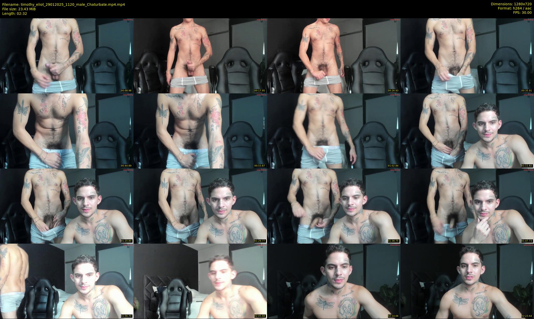 timothy_eliot — 3 minute Chaturbate male cam show recording, 720p, Jan 29, 2025