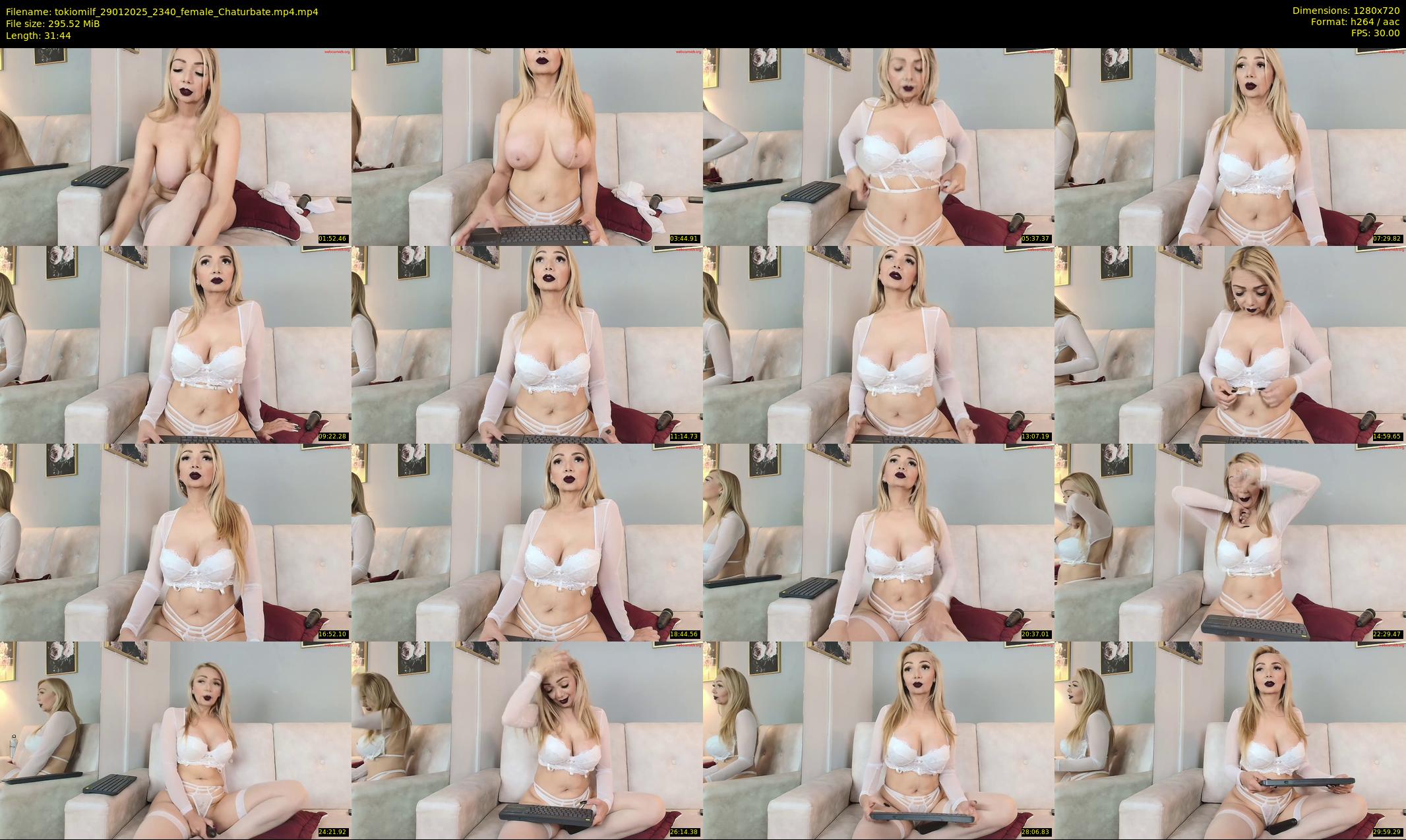 tokiomilf — 32 minute Chaturbate female cam show recording, 720p, Jan 29, 2025