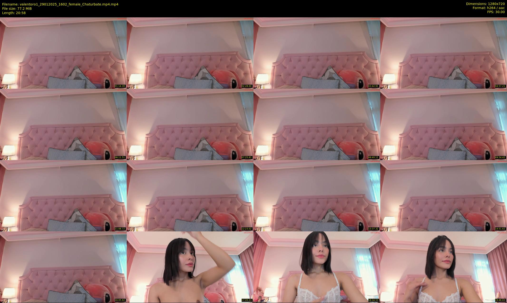 valentoro1 — 21 minute Chaturbate female cam show recording, 720p, Jan 29, 2025