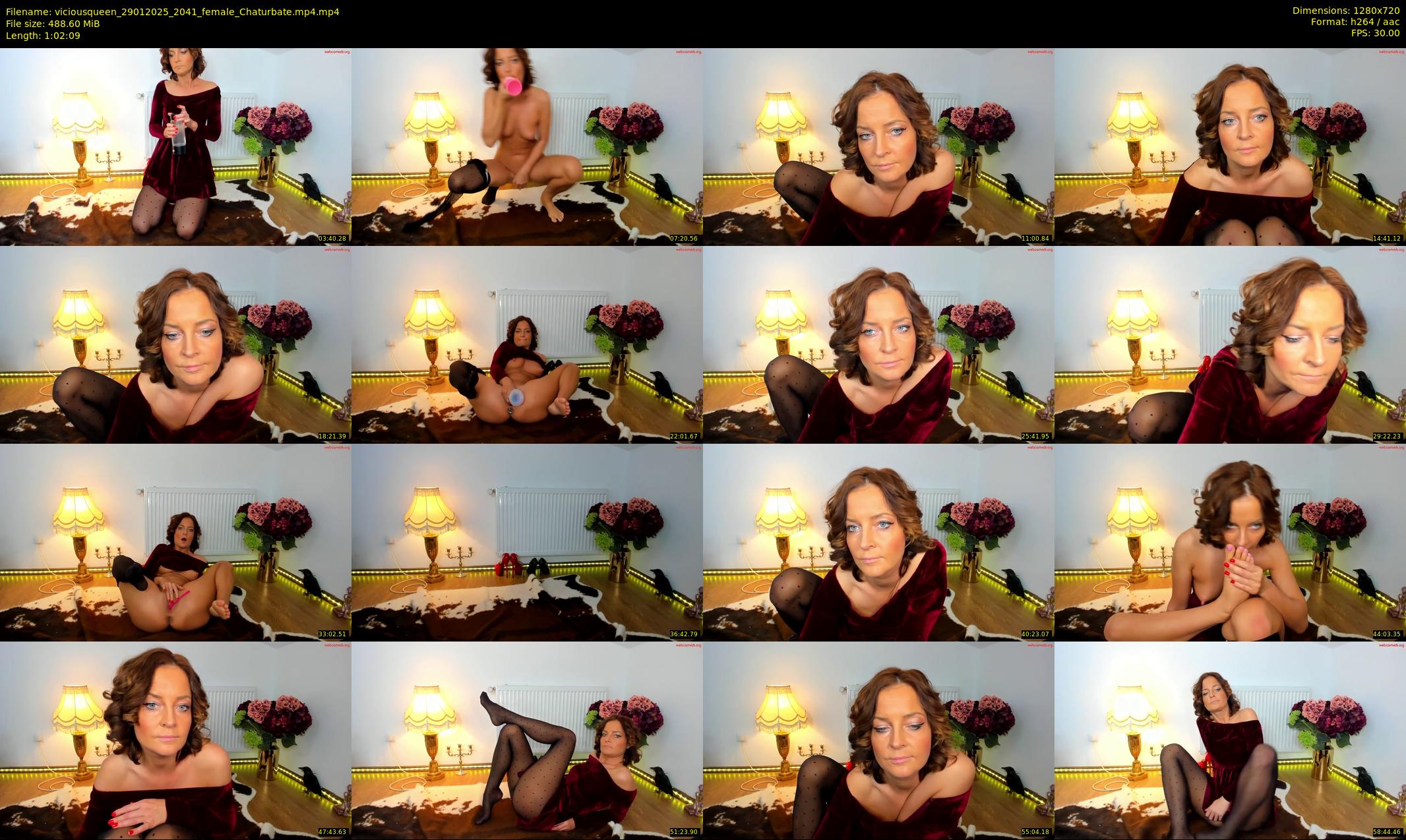 viciousqueen — 63 minute Chaturbate female cam show recording, 720p, Jan 29, 2025