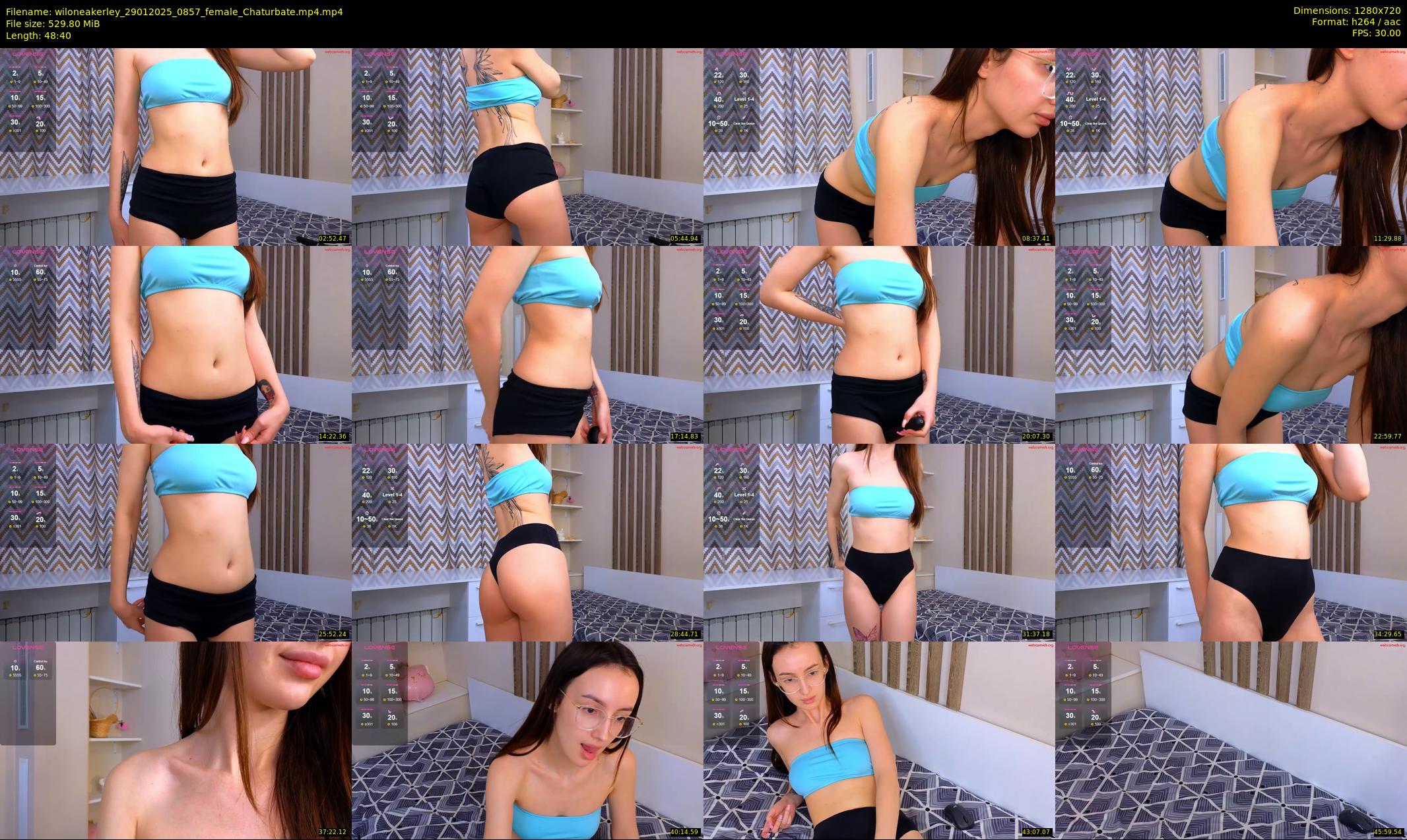 wiloneakerley — 49 minute Chaturbate female cam show recording, 720p, Jan 29, 2025