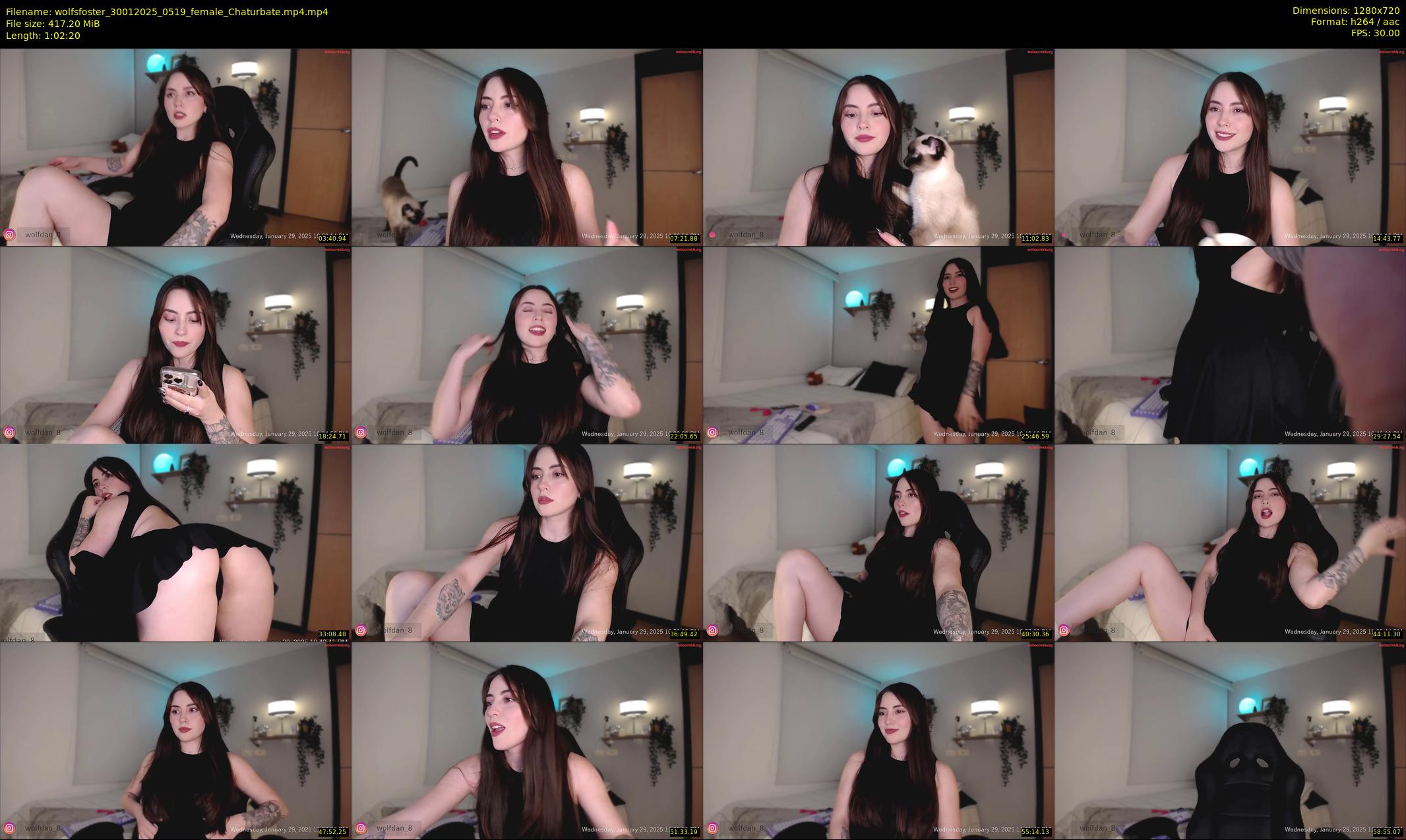 wolfsfoster — 63 minute Chaturbate couple cam show recording, 720p, Jan 30, 2025