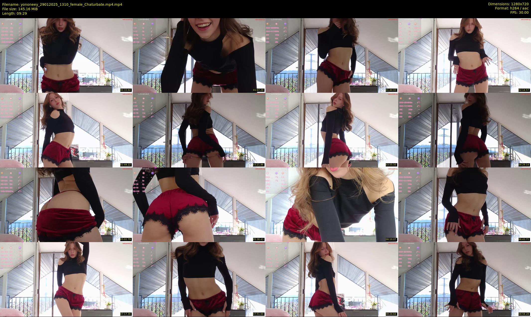 yononeey — 10 minute Chaturbate female cam show recording, 720p, Jan 29, 2025