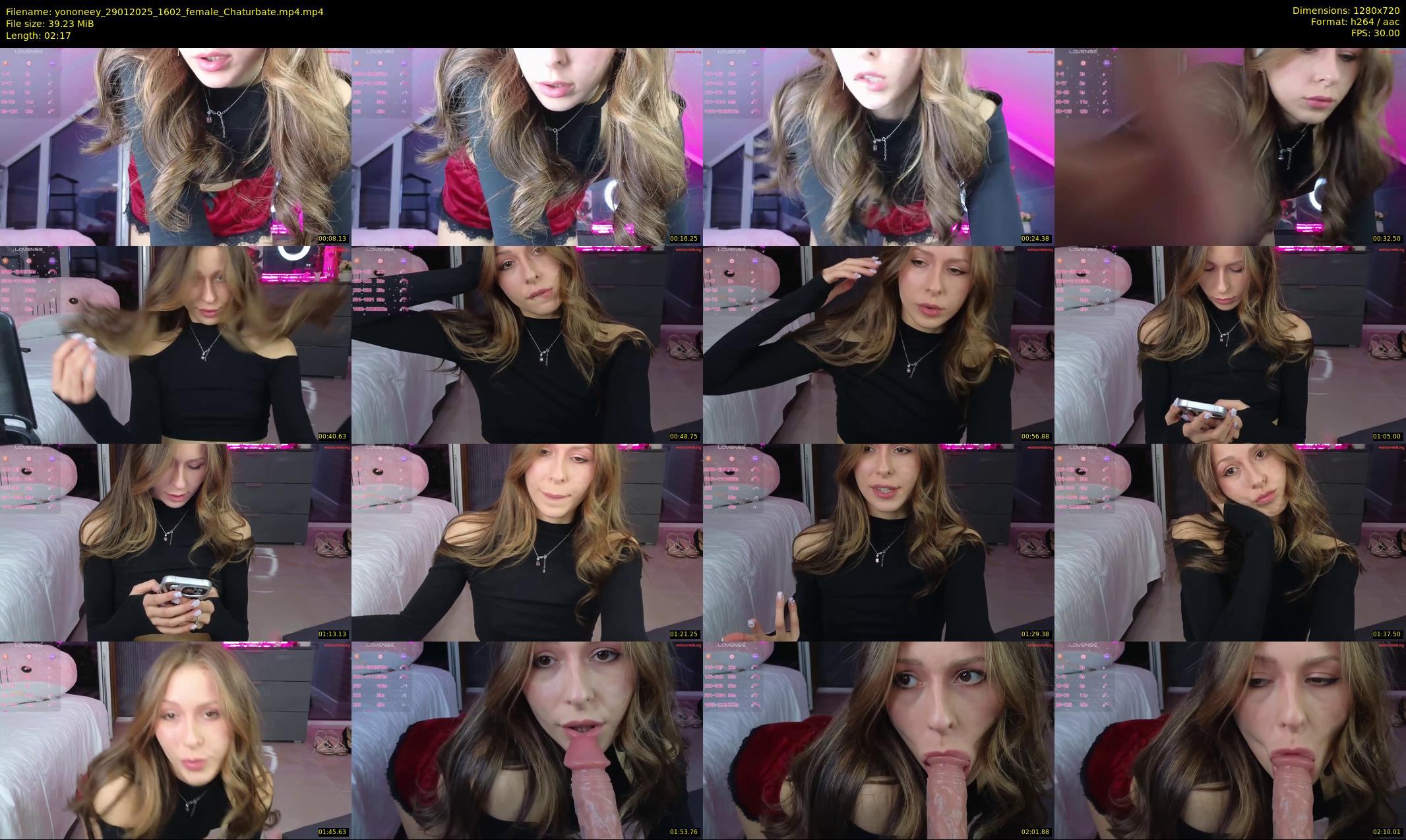 yononeey — 3 minute Chaturbate female cam show recording, 720p, Jan 29, 2025