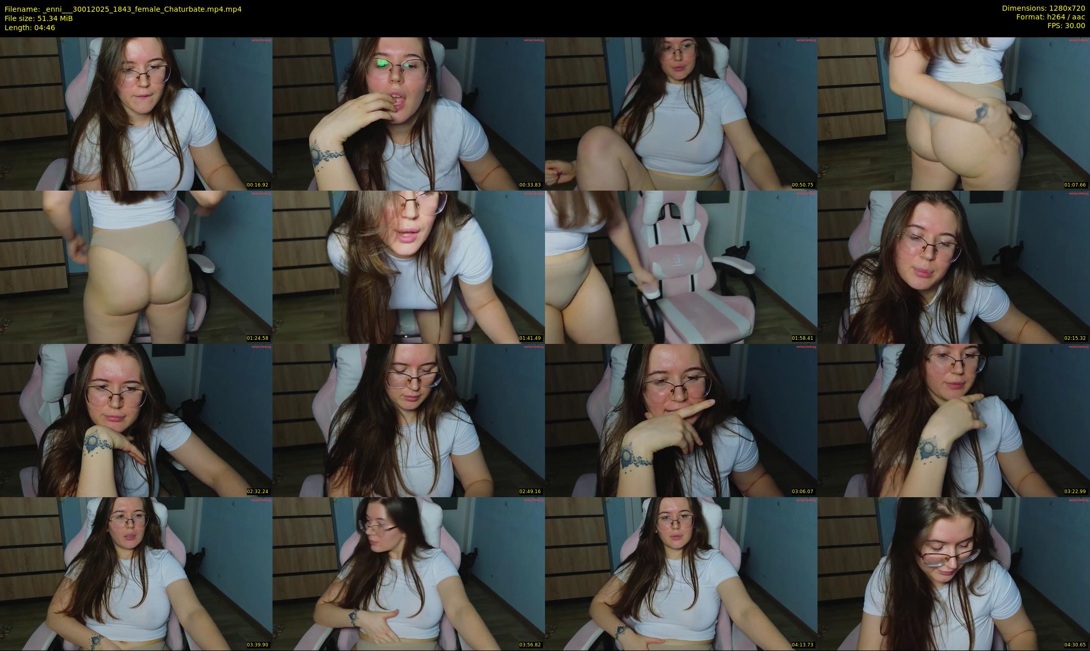 _enni__ — 5 minute Chaturbate female cam show recording, 720p, Jan 30, 2025