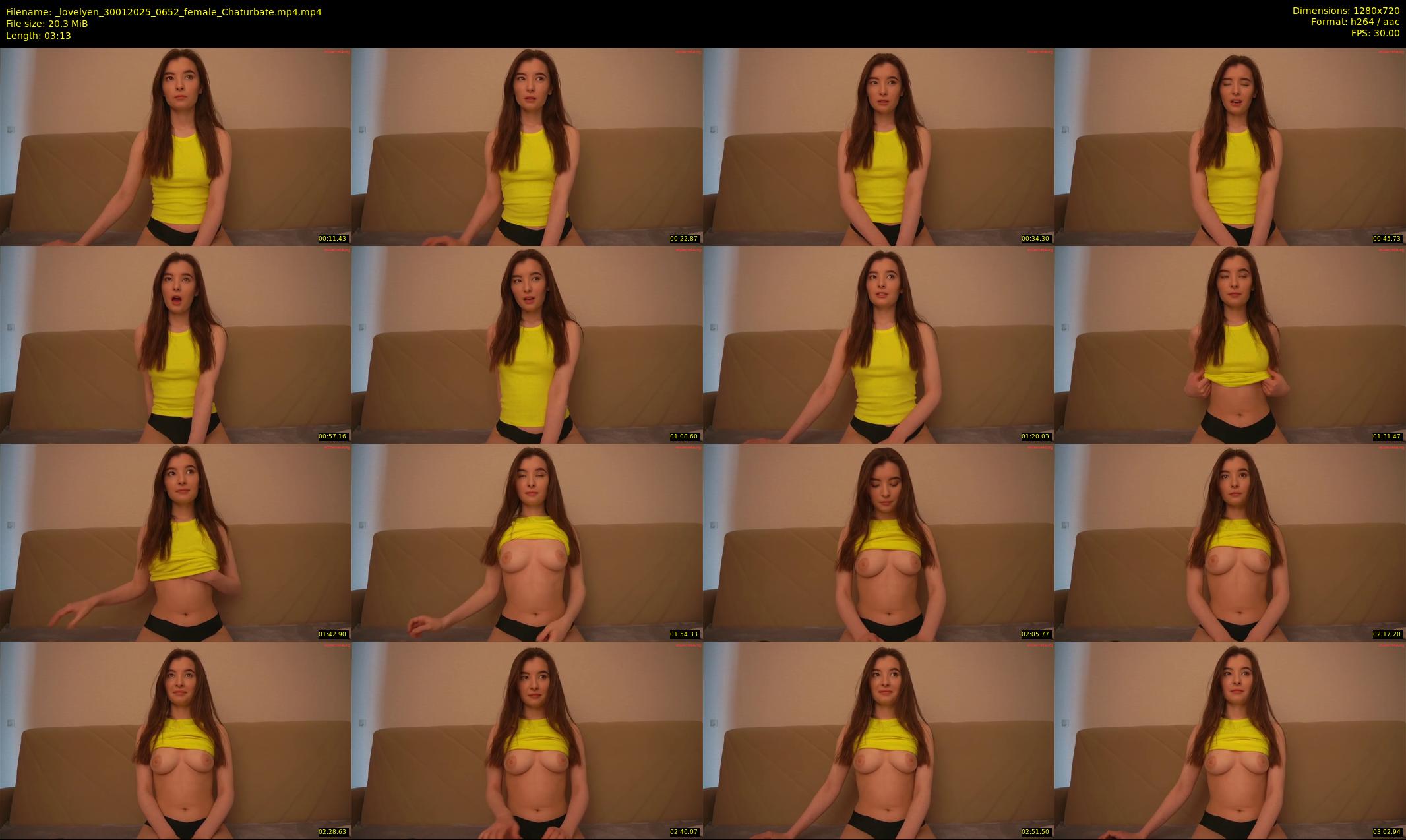 _lovelyen — 4 minute Chaturbate female cam show recording, 720p, Jan 30, 2025
