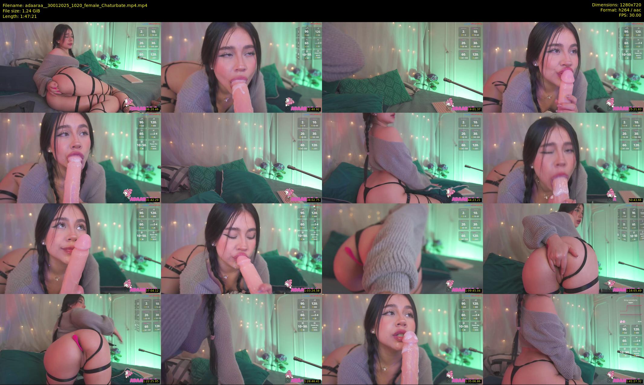 adaaraa_ — 108 minute Chaturbate female cam show recording, 720p, Jan 30, 2025