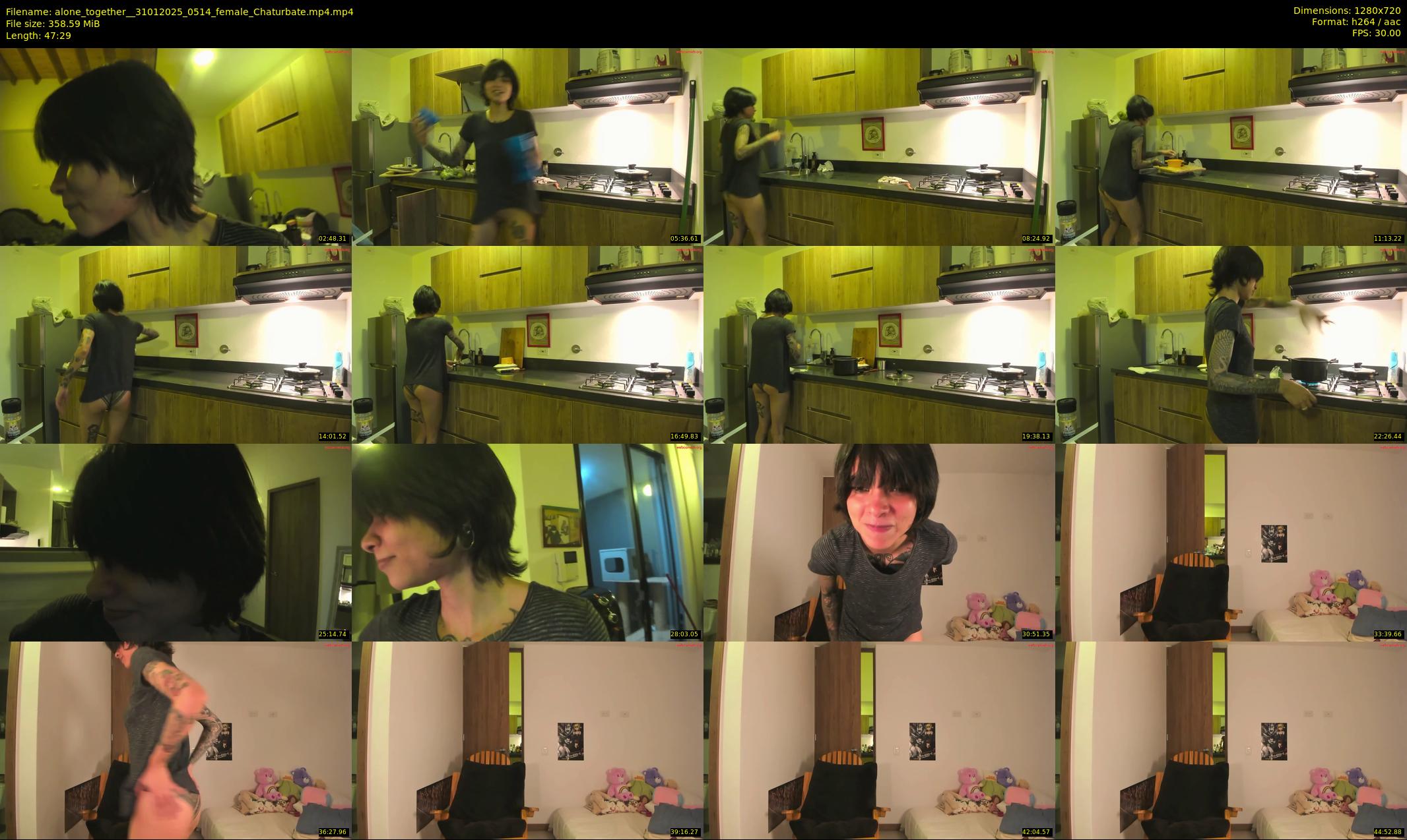 alone_together_ — 48 minute Chaturbate female cam show recording, 720p, Jan 31, 2025