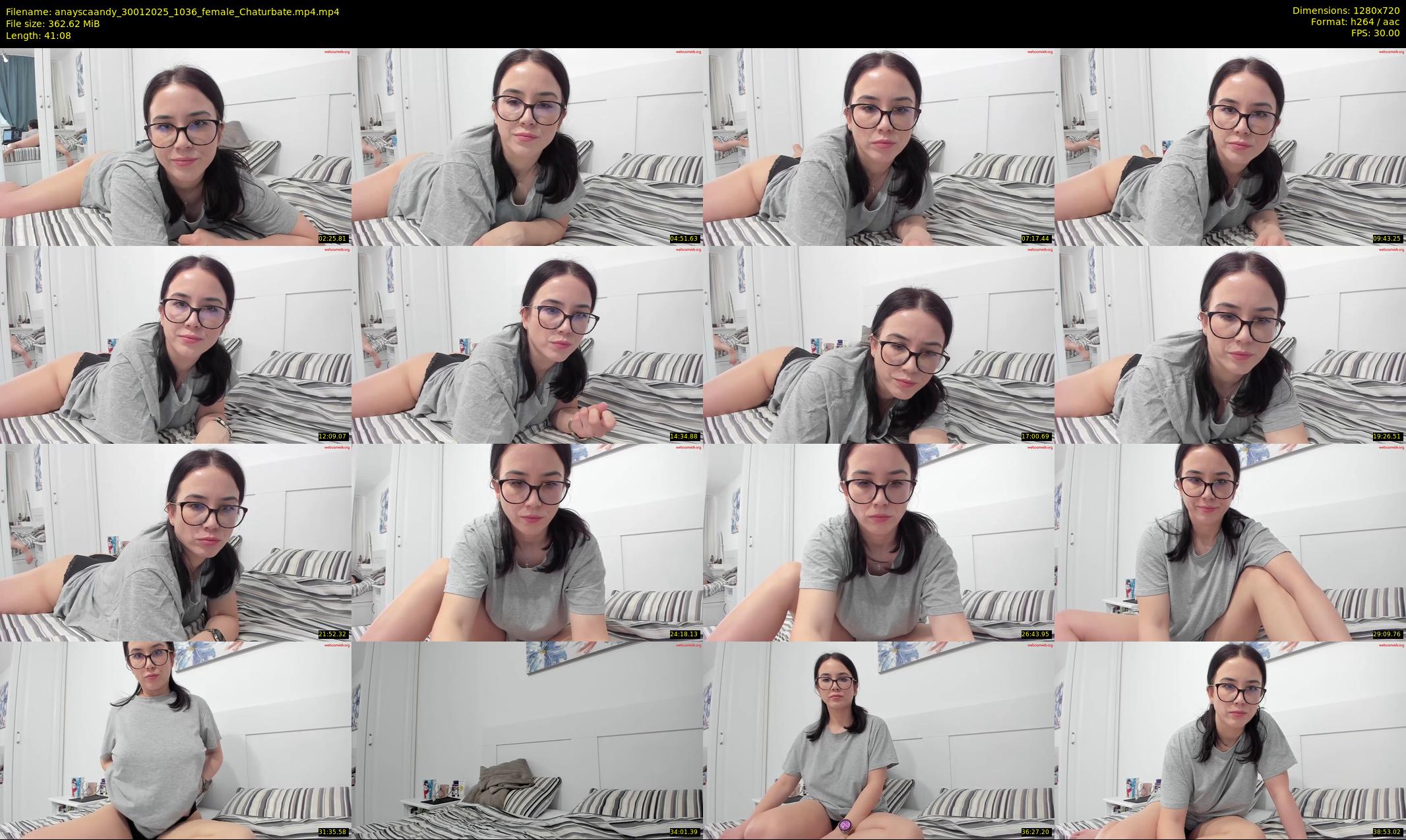 anayscaandy — 42 minute Chaturbate female cam show recording, 720p, Jan 30, 2025