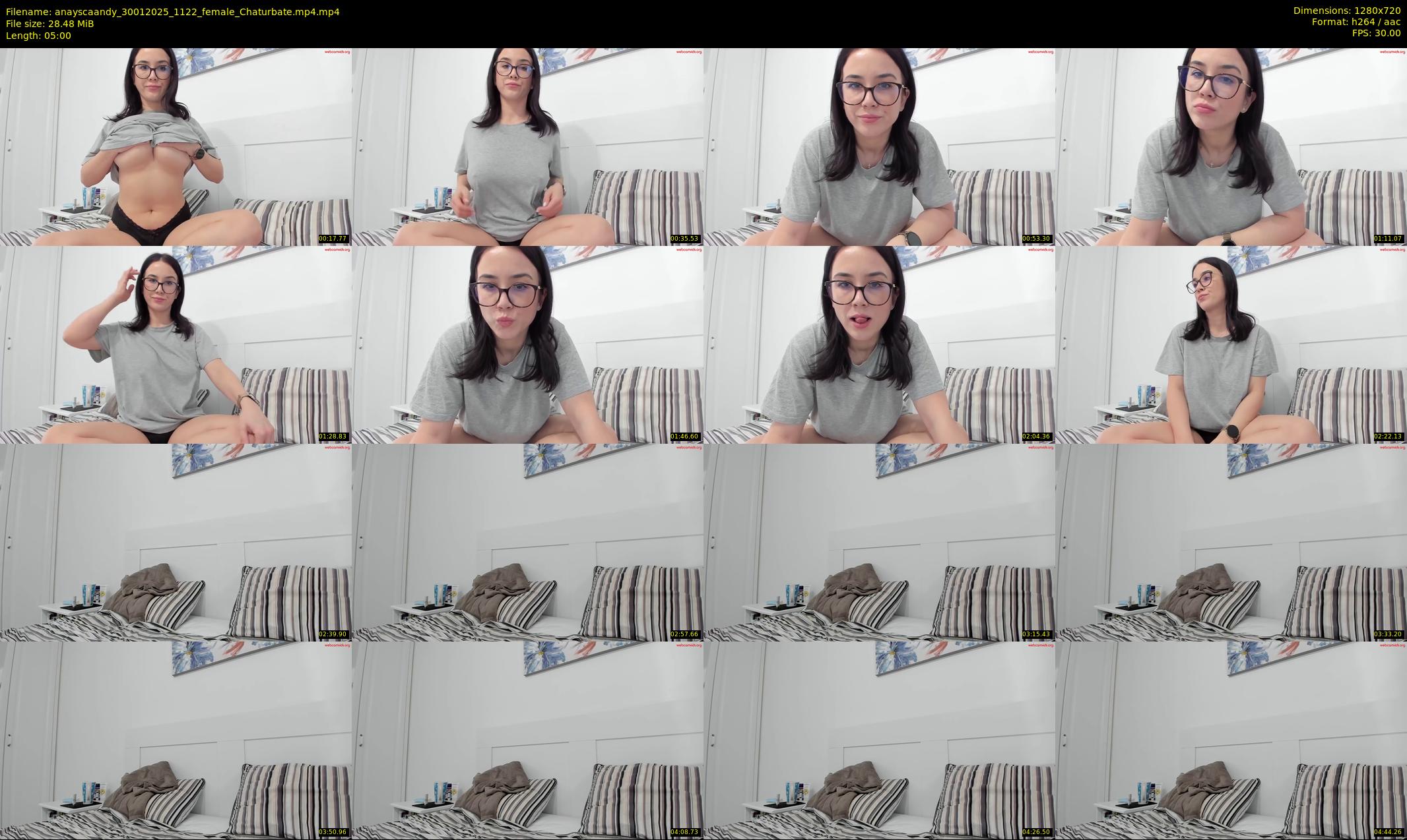 anayscaandy — 5 minute Chaturbate female cam show recording, 720p, Jan 30, 2025