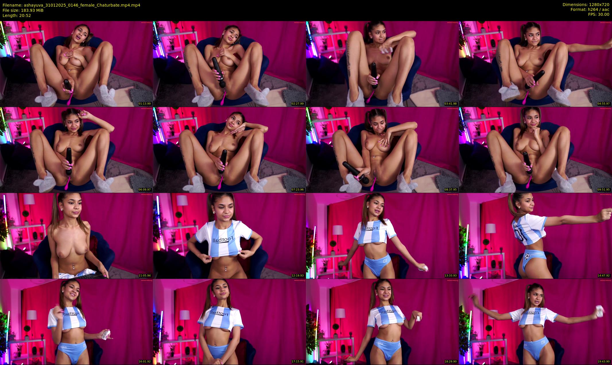 ashayuva — 21 minute Chaturbate female cam show recording, 720p, Jan 31, 2025